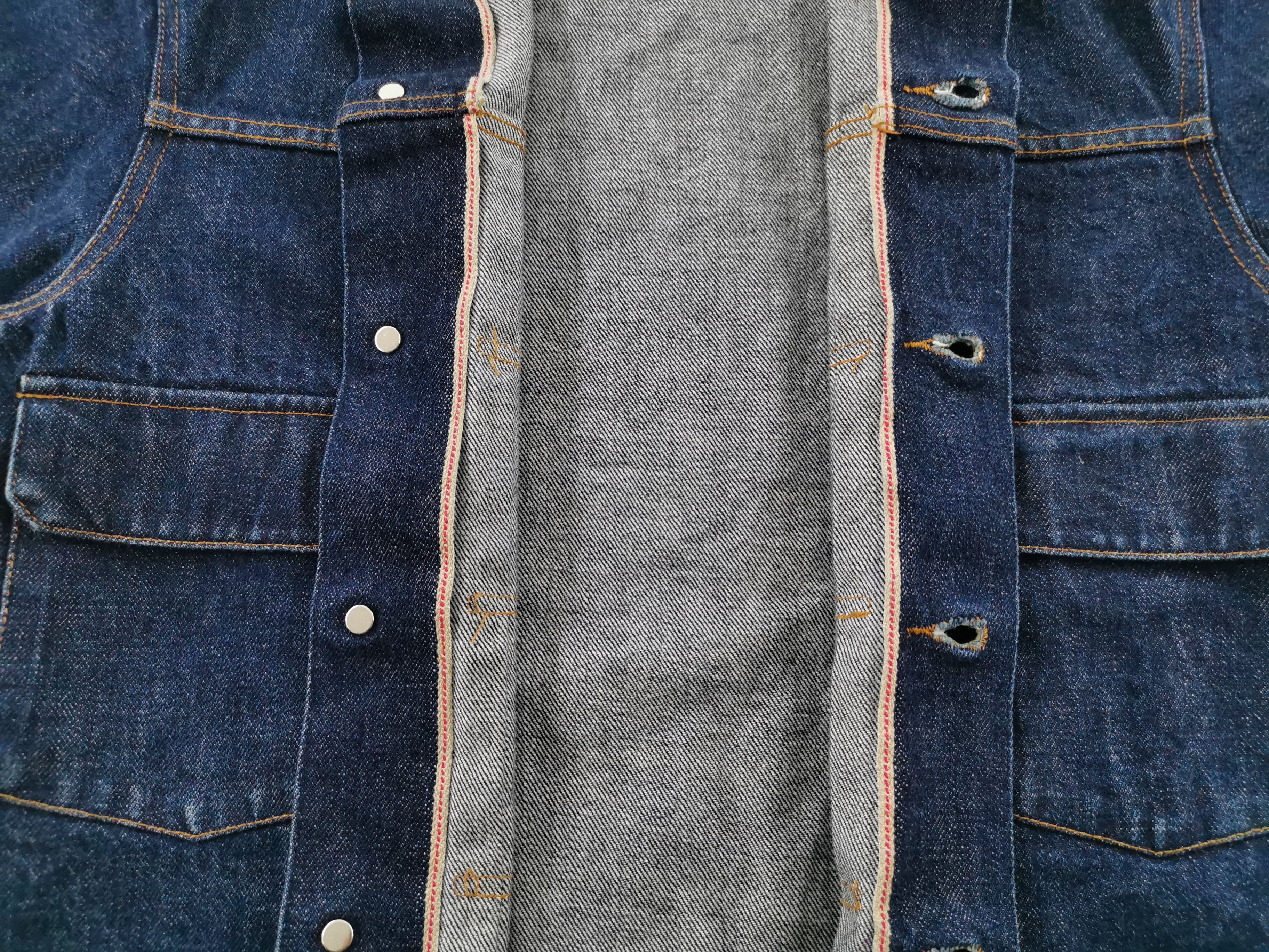 A.P.C. Vintage 90s A.P.C. Selvedge Denim Jacket Made In Japan Size US S / EU 44-46 / 1 - 4 Thumbnail