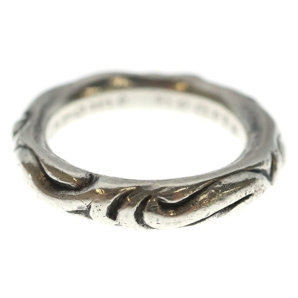 Chrome Hearts Chrome Hearts Scroll Band Silver Ring Size ONE SIZE - 1 Thumbnail