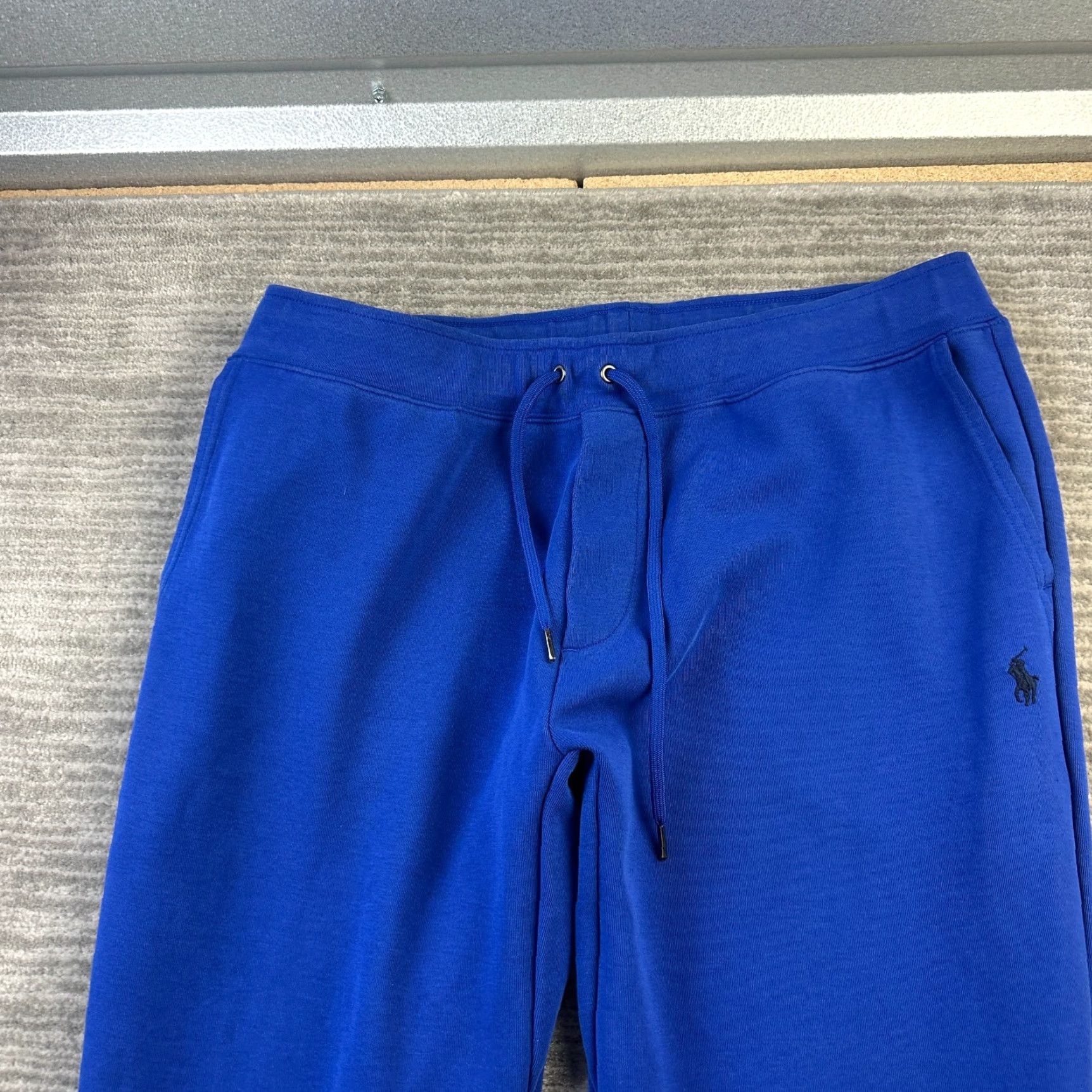 Polo Ralph Lauren Polo Ralph Lauren Pants Mens XL Blue Joggers Double Knit Tech Fleece Size US XL / EU 56 / 4 - 3 Thumbnail