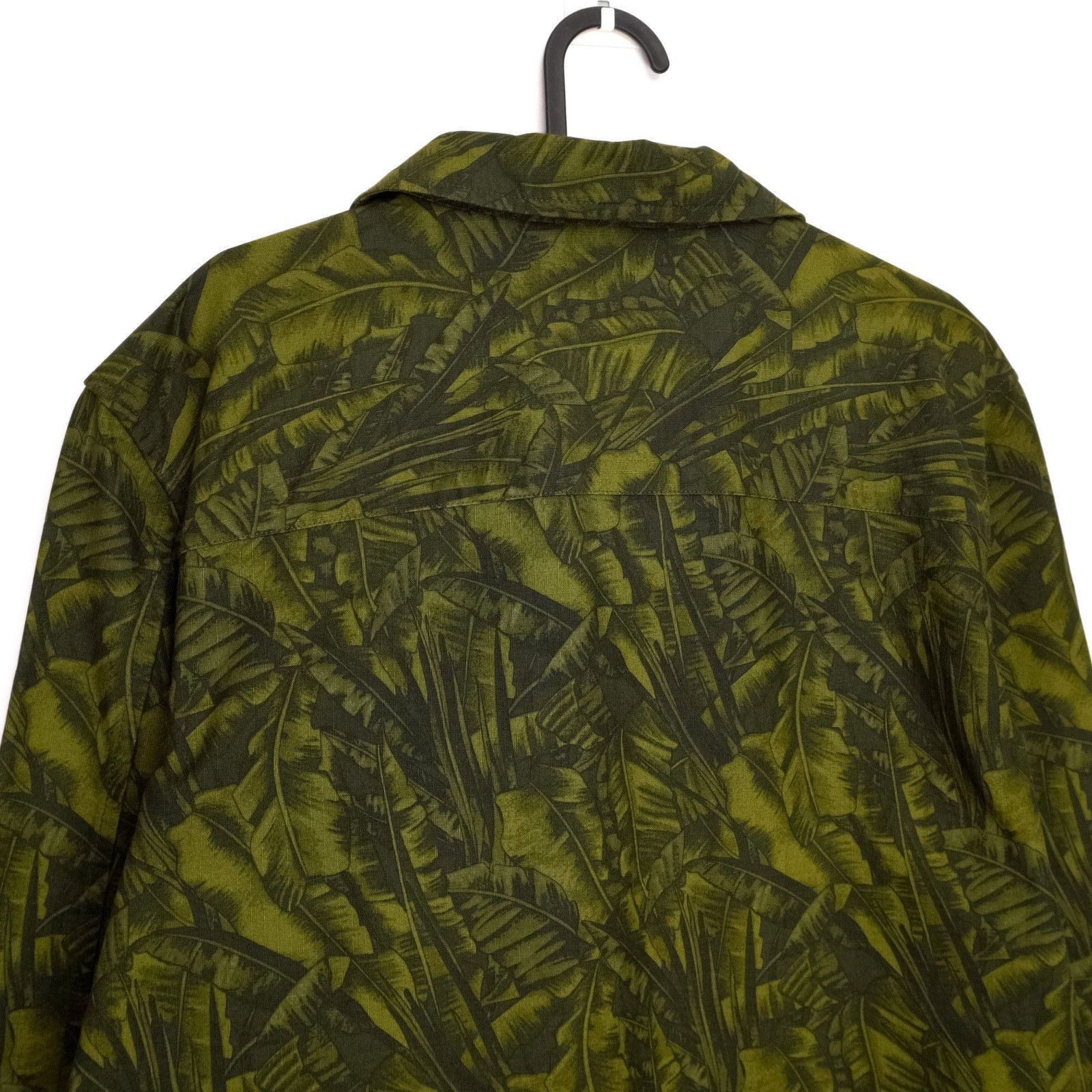 A.P.C. A.P.C. Harry Camouflage Print Green Ripstop Zip Jacket Size US L / EU 52-54 / 3 - 9 Thumbnail
