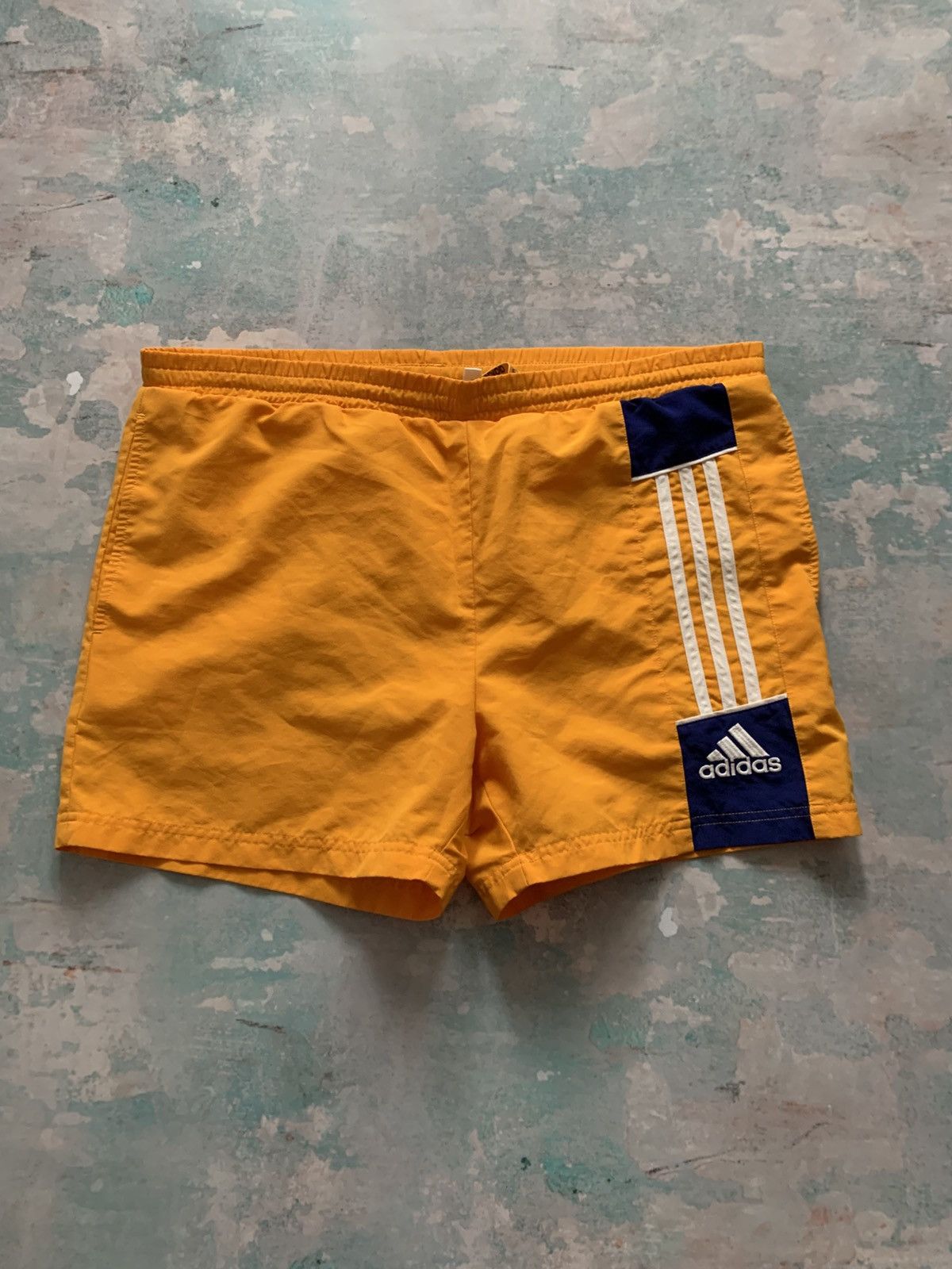 Adidas × Vintage Vintage Adidas 1999s Swimming Shorts Swimwear Size US 36 / EU 52 - 2 Thumbnail