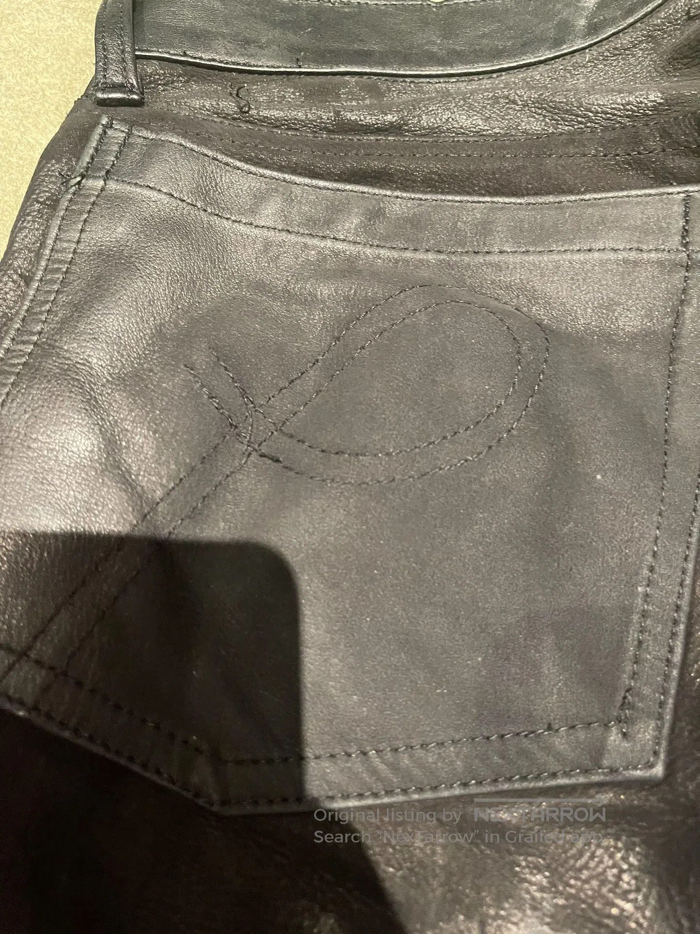 Rick Owens 20471120 Paper Hyoma Recycle Denim Pants. Size US 31 - 7 Thumbnail