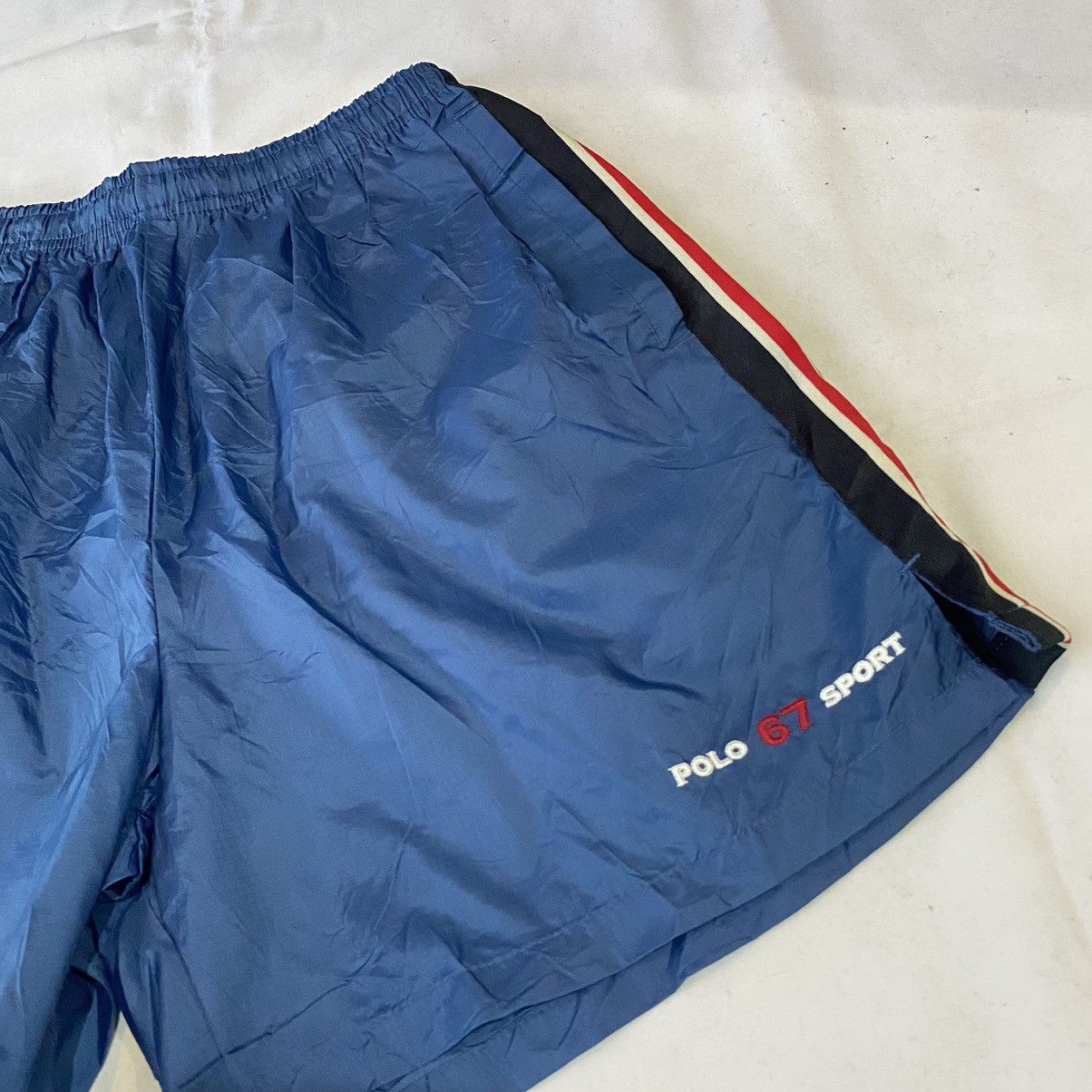 Polo Ralph Lauren × Vintage Vintage 90s Polo Sport Ralph Lauren Nylon Shorts Size US 31 - 3 Thumbnail