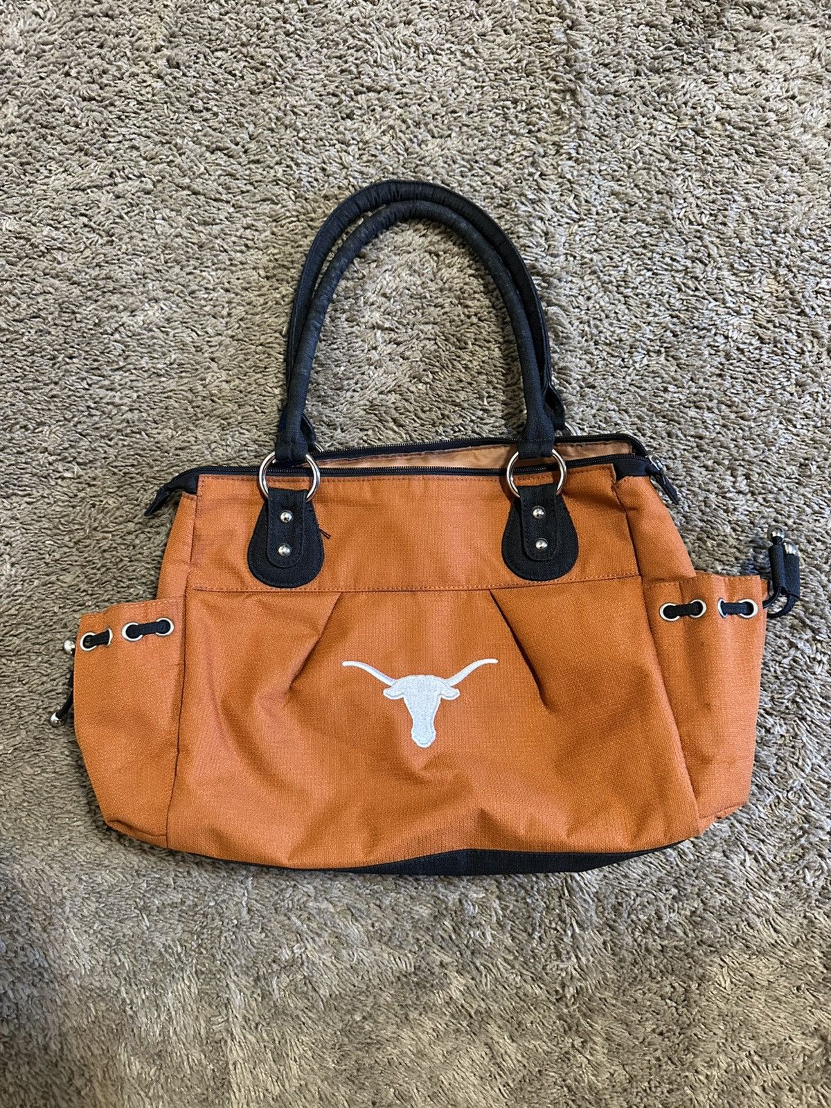 NCAA × Vintage Vintage NCAA Texas Longhorns “triple orange” purse 90s Size ONE SIZE - 1 Thumbnail