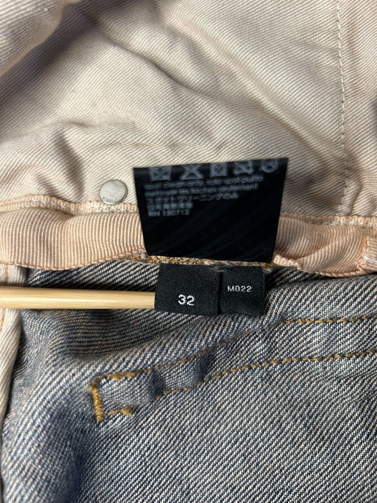 Amiri Amiri M022 Denim Jeans - Size 32R Size US 32 / EU 48 - 8 Thumbnail