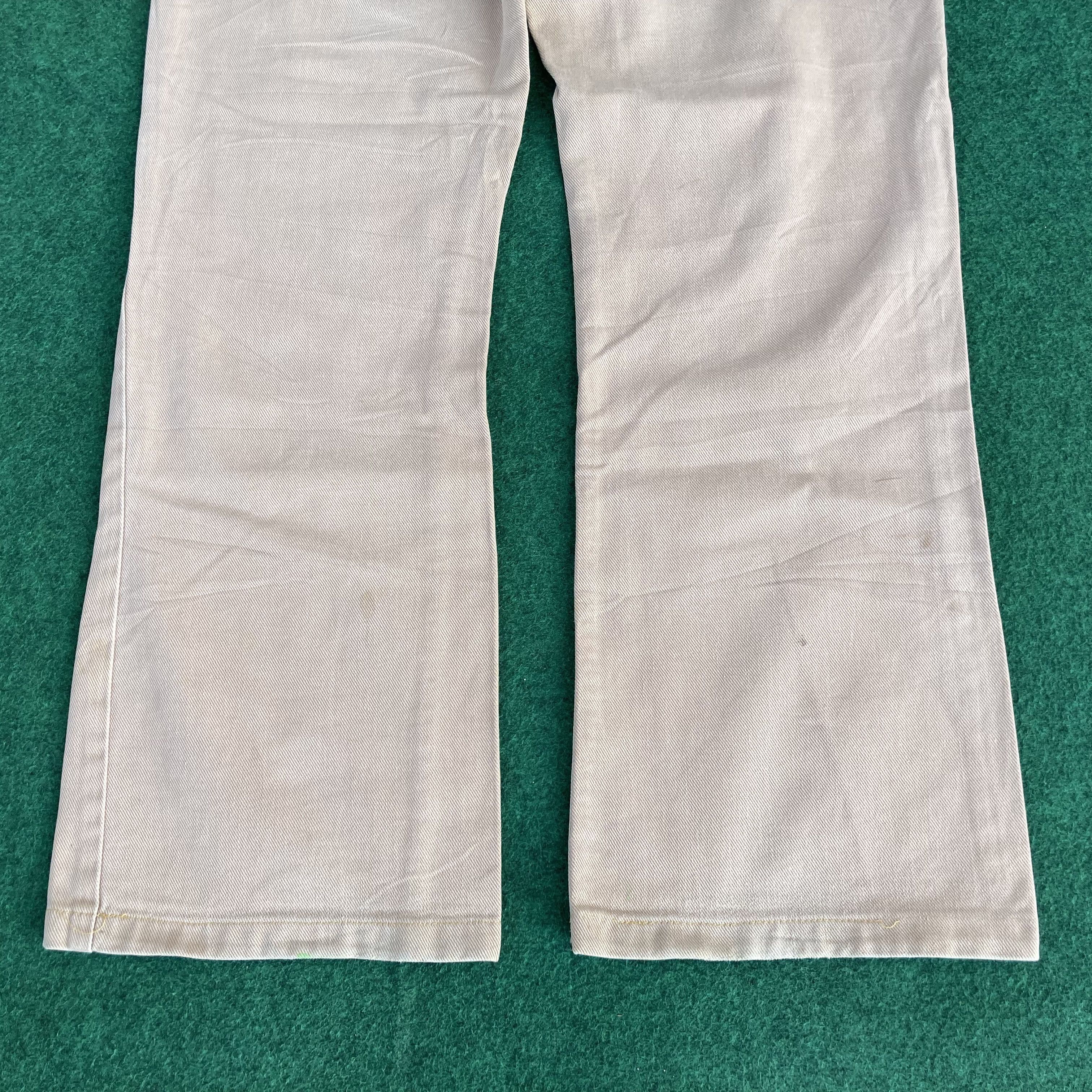 Levi's × Vintage Vtg Levis 517 Faded Denim Flare Dirty Bootcut Jeans Size US 32 / EU 48 - 9 Thumbnail