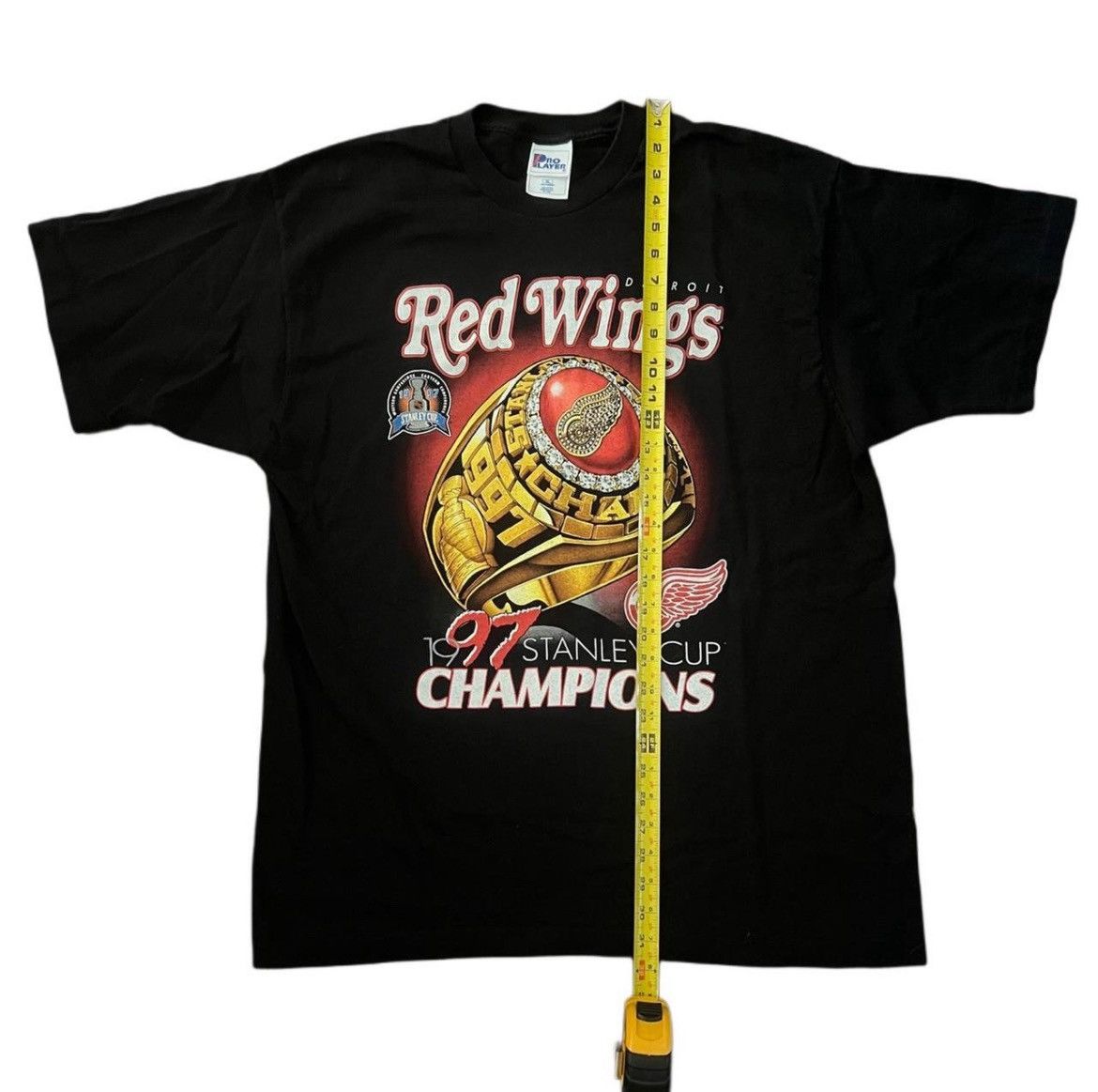 Pro Player Vintage 1997 Red Wings Stanley Cup Tee Pro Player XL USA Size US XL / EU 56 / 4 - 4 Thumbnail