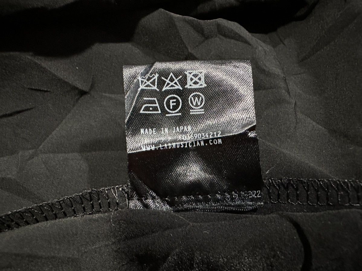 Japanese Brand × Lad Musician 🔥Rare Archived Aw22 Lad Musician Shirt Black Sheer Size US L / EU 52-54 / 3 - 16 Thumbnail