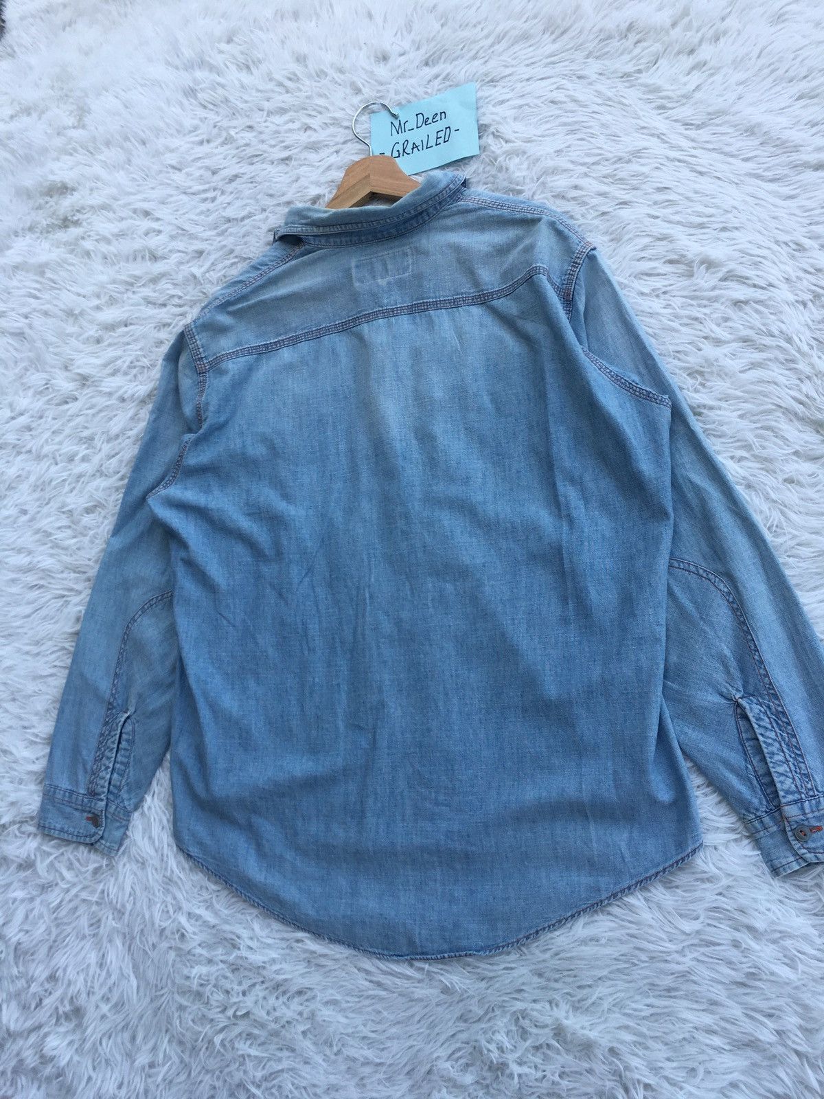 Nepenthes Rare Vintage Nepenthes Jeans Shirt Size US L / EU 52-54 / 3 - 19 Thumbnail