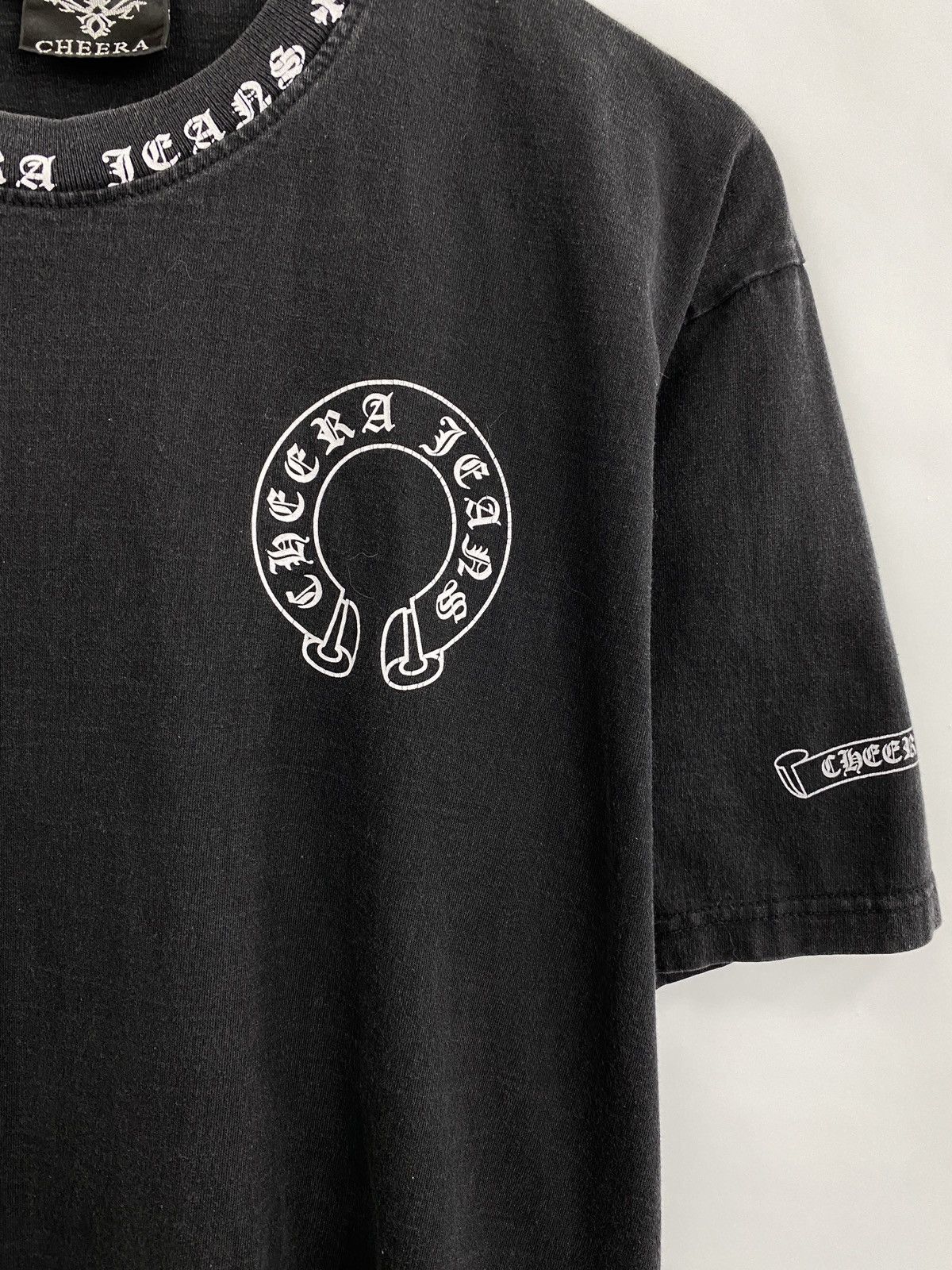 Japanese Brand × Vintage Y2K Cheera Jeans Big Logo Inspired by chrome H T-Shirt Size US L / EU 52-54 / 3 - 10 Thumbnail