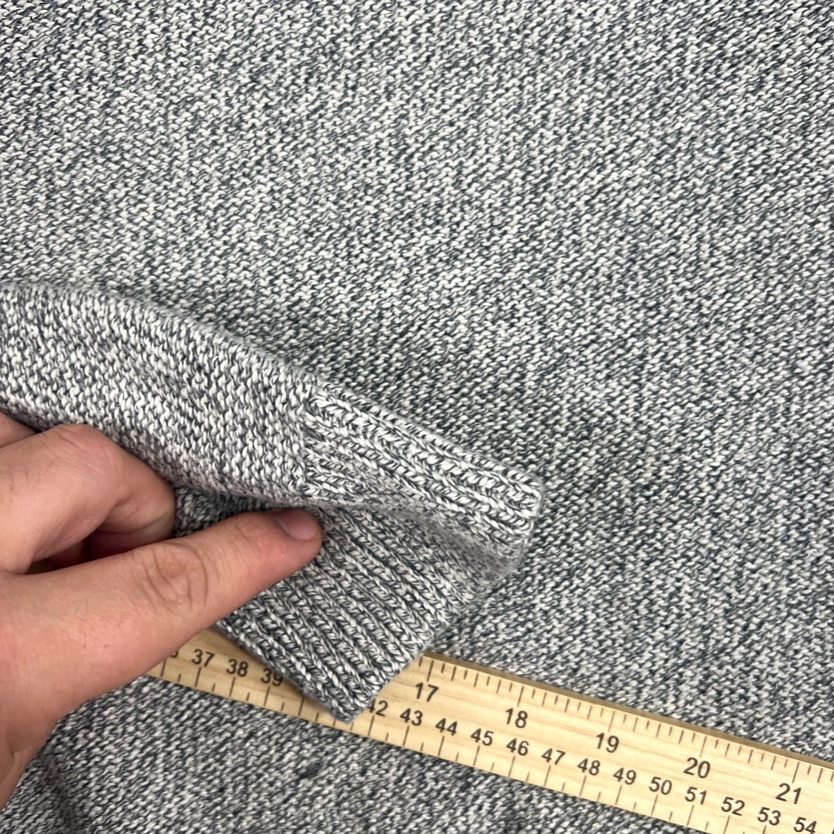 Anthropologie VINTAGE Anthropologie Sweater Women's Large Gray Knit Oversized Pullover Fall Winter Casual Size L / US 10 / IT 46 - 6 Thumbnail