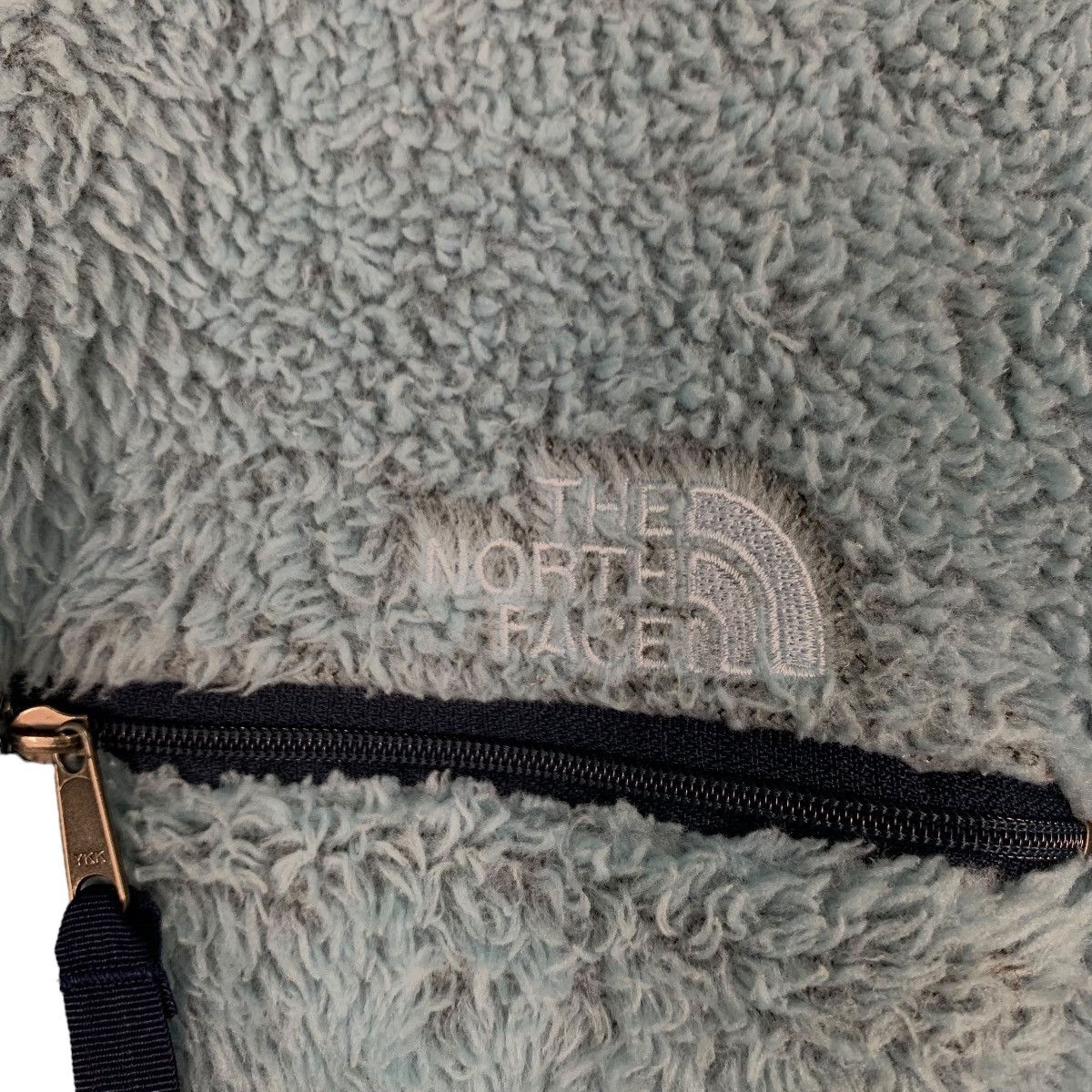 Polartec × The North Face THE NORTH FACE Polartec Light Blue Fleece Jacket #0988-C44 Size US M / EU 48-50 / 2 - 15 Thumbnail