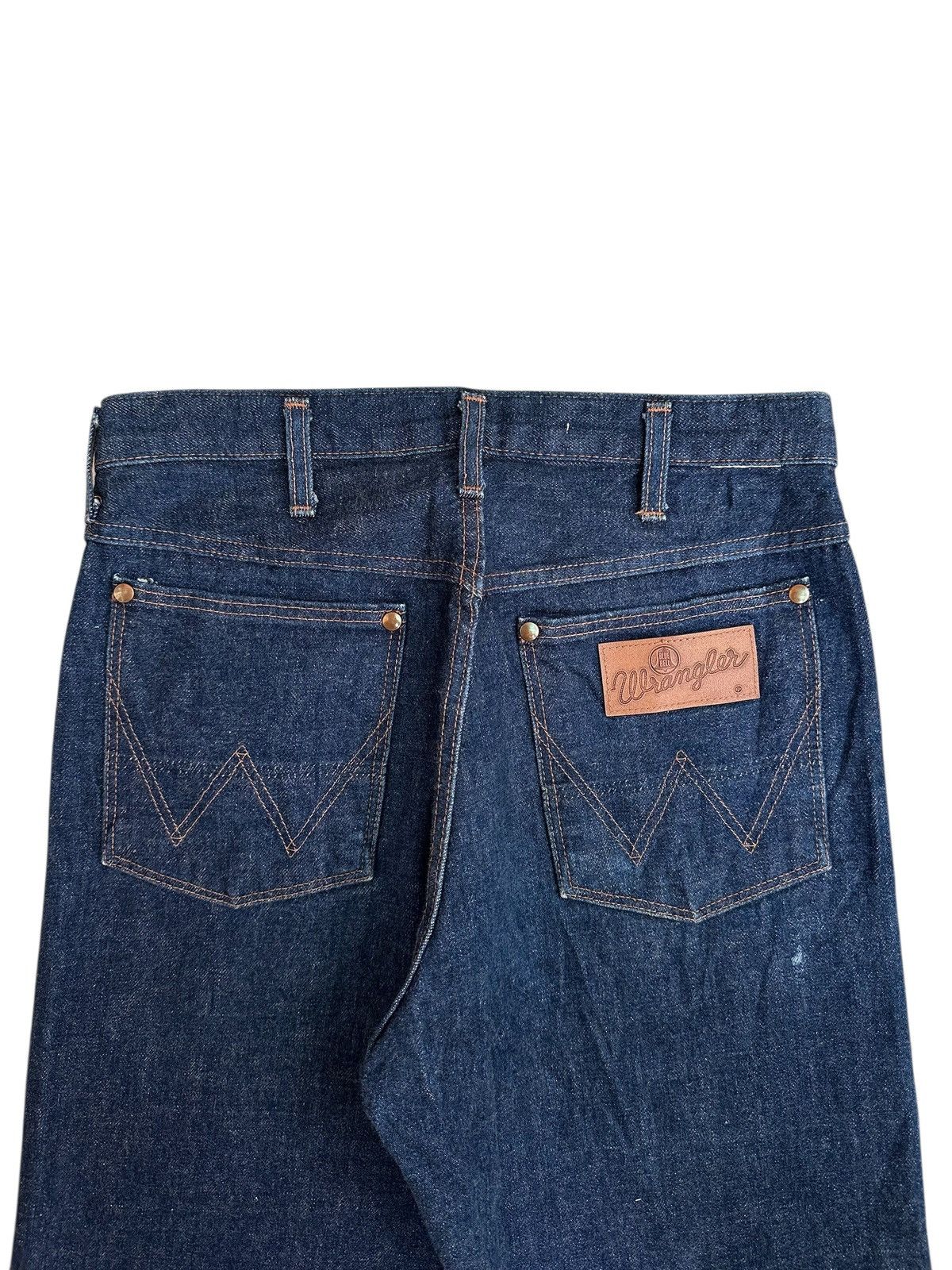 Vintage Wrangler Blue Bell Shorts Selvedge Denim Made in Japan Size US 31 - 4 Thumbnail