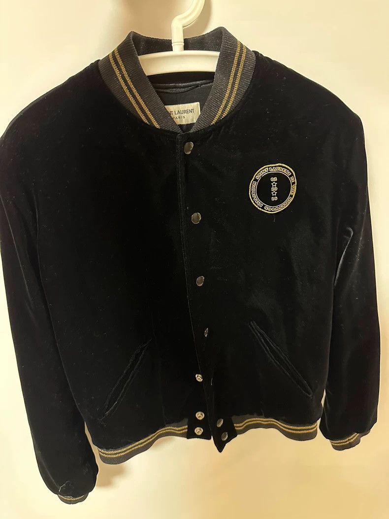 Saint Laurent Paris Saint Laurent Paris Black velvet pentagram jacket-2506 Size US S / EU 44-46 / 1 - 1 Thumbnail