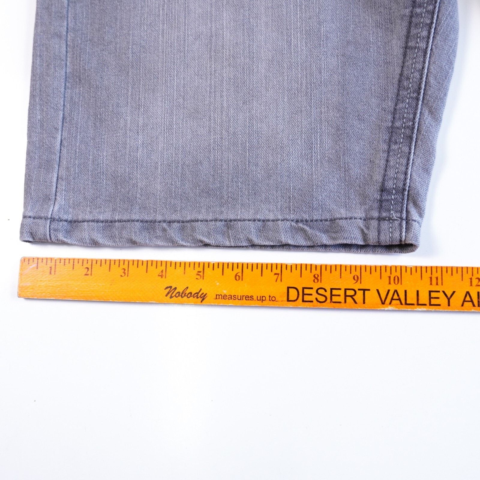 Ring Of Fire Ring of Fire Cotton Denim Jean Shorts Wide Leg Size 32 Gray Size US 32 / EU 48 - 4 Thumbnail