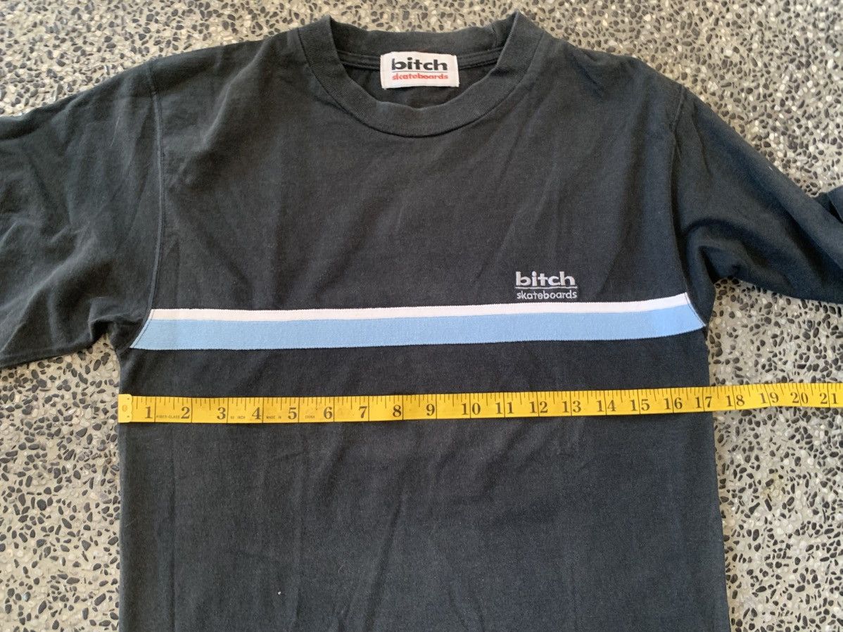 Vintage Vintage 90s Bitch Skateboards Long Sleeve T shirt Size US S / EU 44-46 / 1 - 8 Thumbnail
