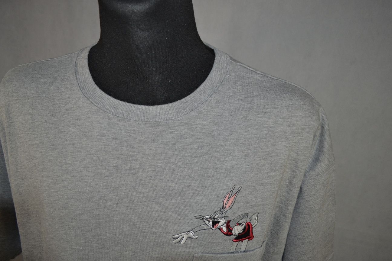 Acme Clothing × Vintage × Warner Bros Vintage 1995 Looney Tunes Space Jam Bugs Bunny & Taz tee Size US XL / EU 56 / 4 - 3 Thumbnail