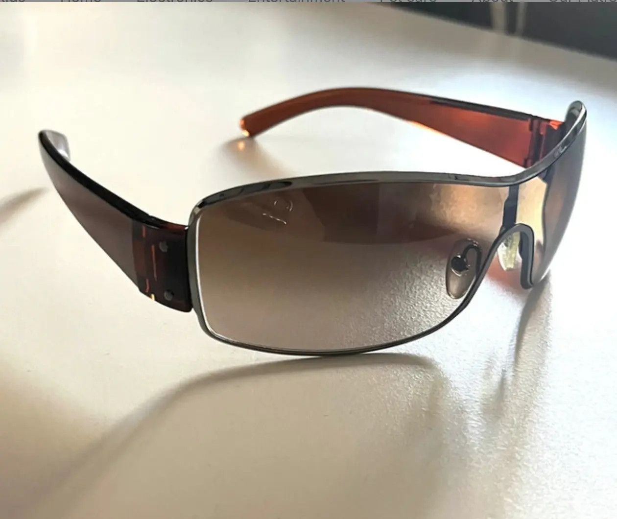 Prada × Vintage PRADA Sunglasses Star Mask Flame Sport Metal RI844 Size ONE SIZE - 3 Thumbnail