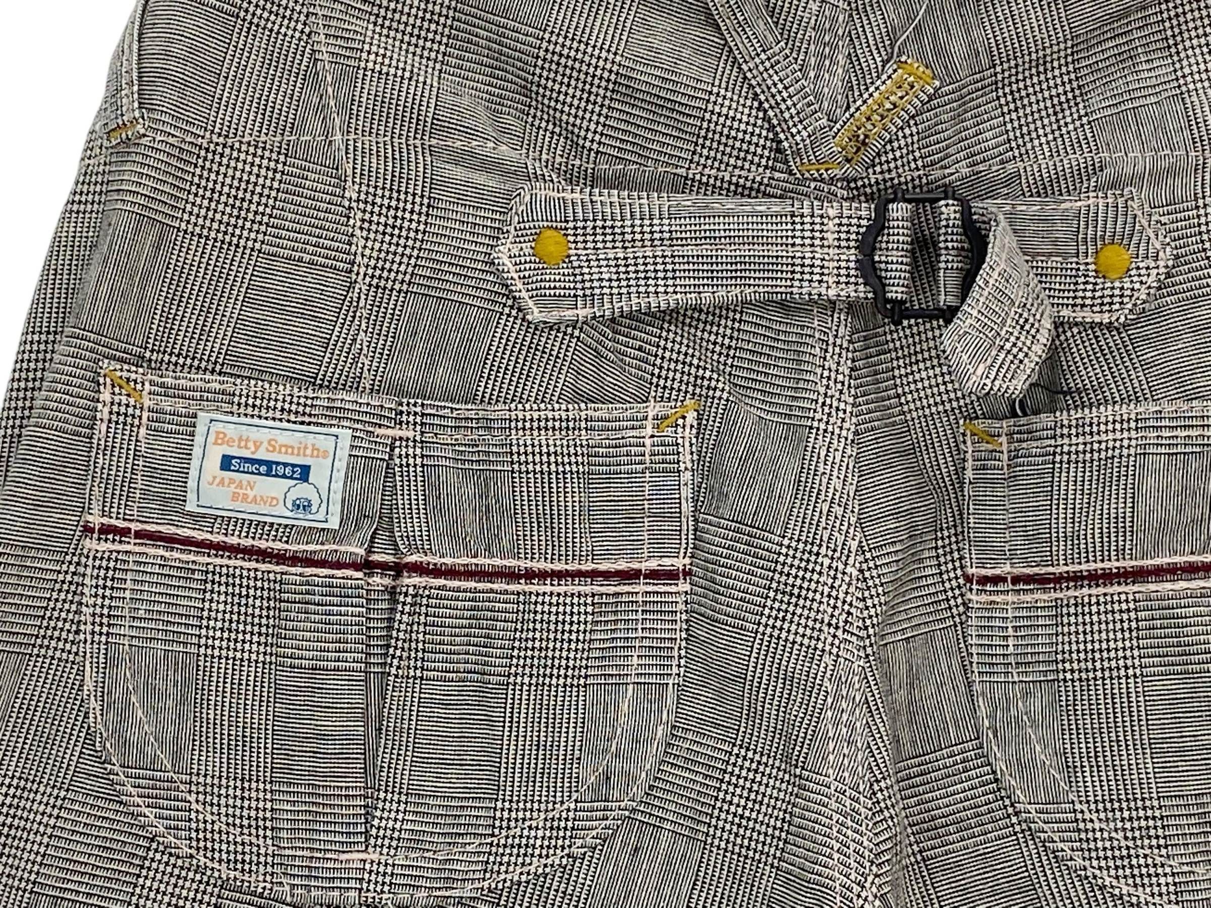 Japanese Brand Betty Smith Check Pants Buckle Back Pants Size 27" / US 4 / IT 40 - 9 Thumbnail