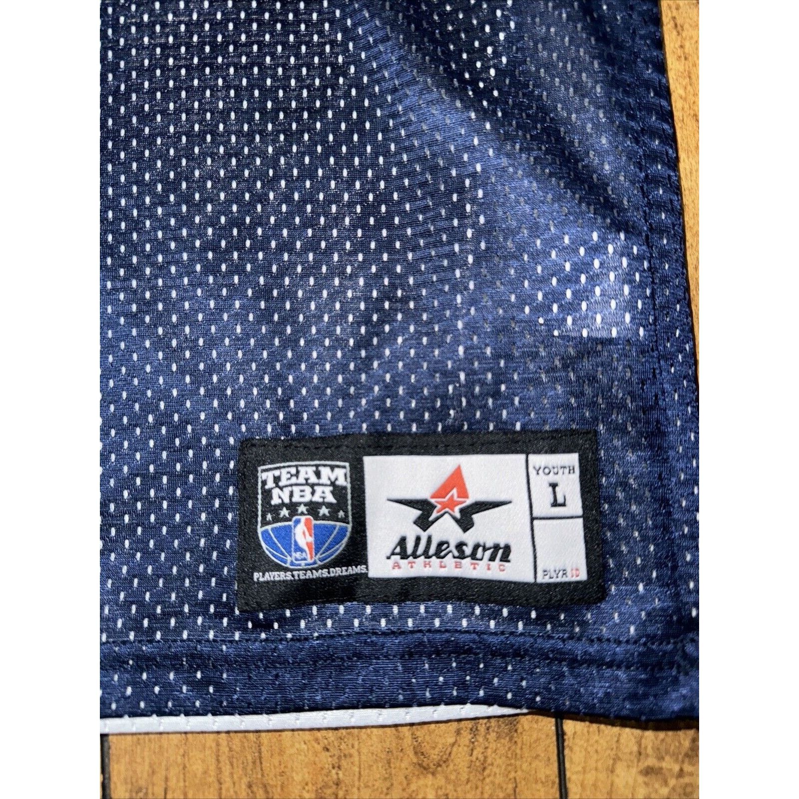 NBA Allison Athletic Youth Timberwolves Practice Reversible L Size ONE SIZE - 4 Thumbnail