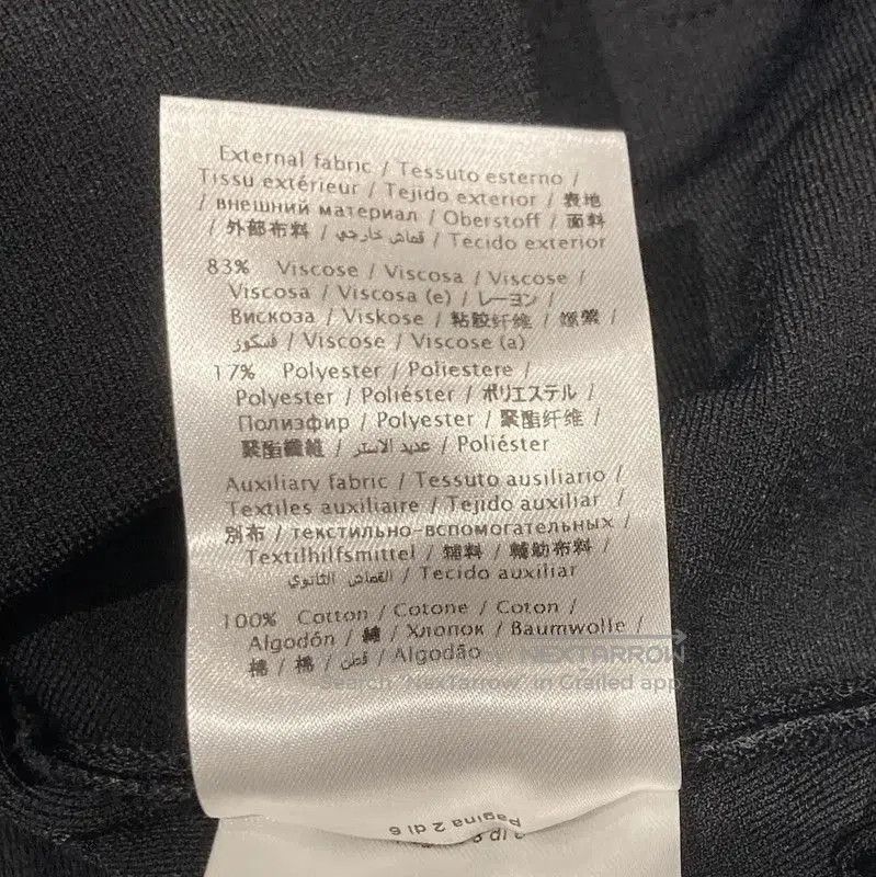 Valentino Valentino Irregular Black Skirt for Women . Size 23" - 5 Thumbnail