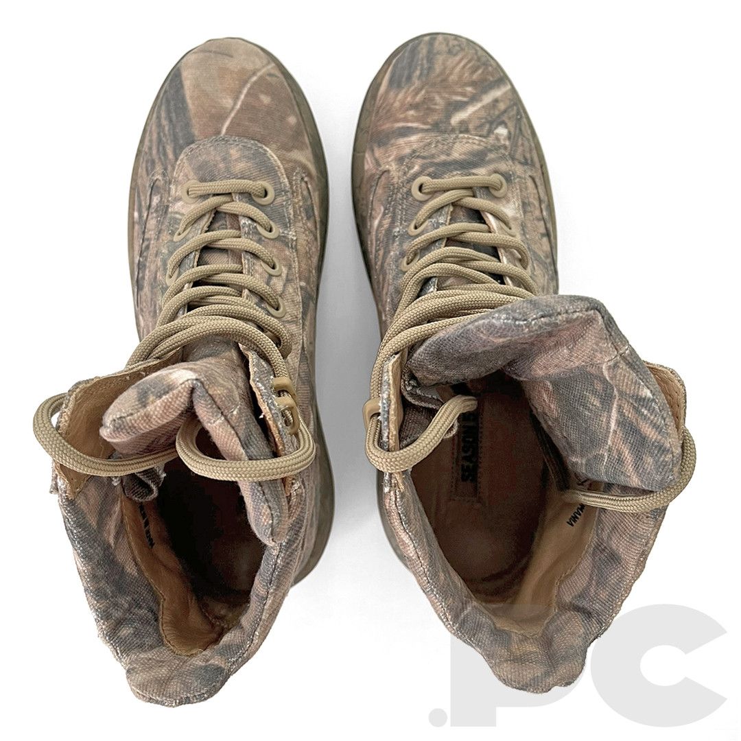 yeezy camouflage shoes