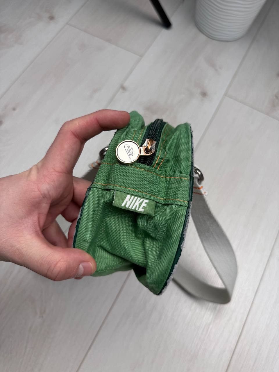 Nike Nike retro vintage mini bag big logo green Size ONE SIZE - 9 Thumbnail