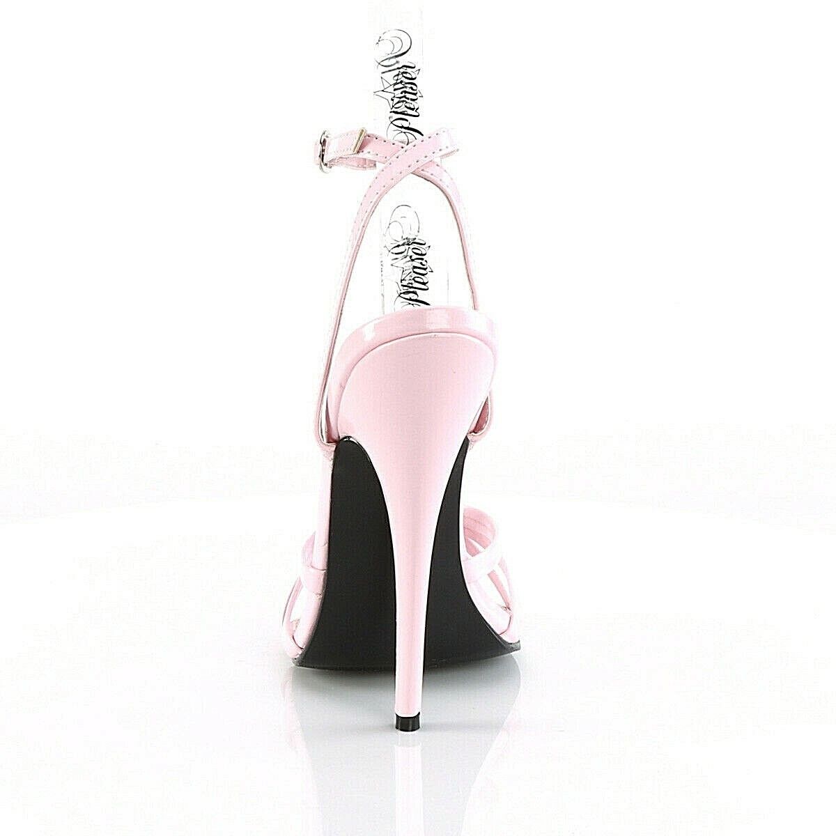 Other Domina 108 Baby Pink Patent 6" High Heels Strappy Sandal Sho Size US 8 / IT 38 - 3 Thumbnail