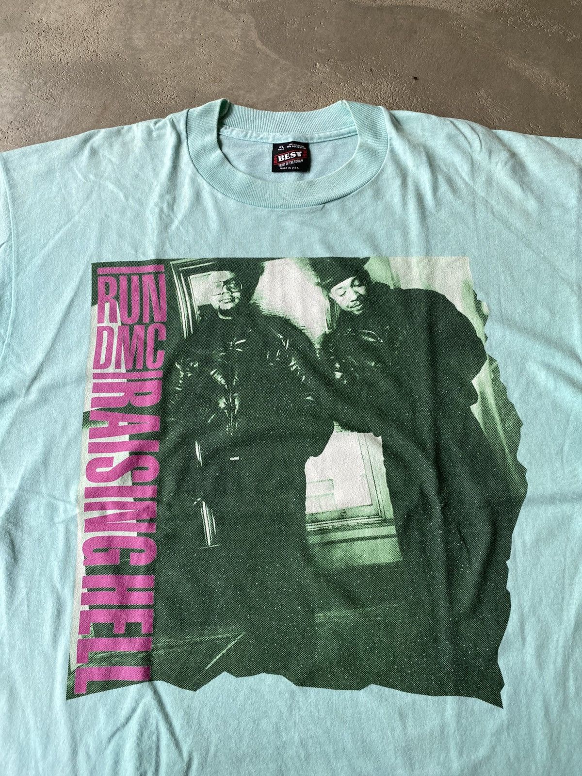 Rap Tees Vintage Run Dmc Raising Hell Tshirt Size US XL / EU 56 / 4 - 3 Thumbnail