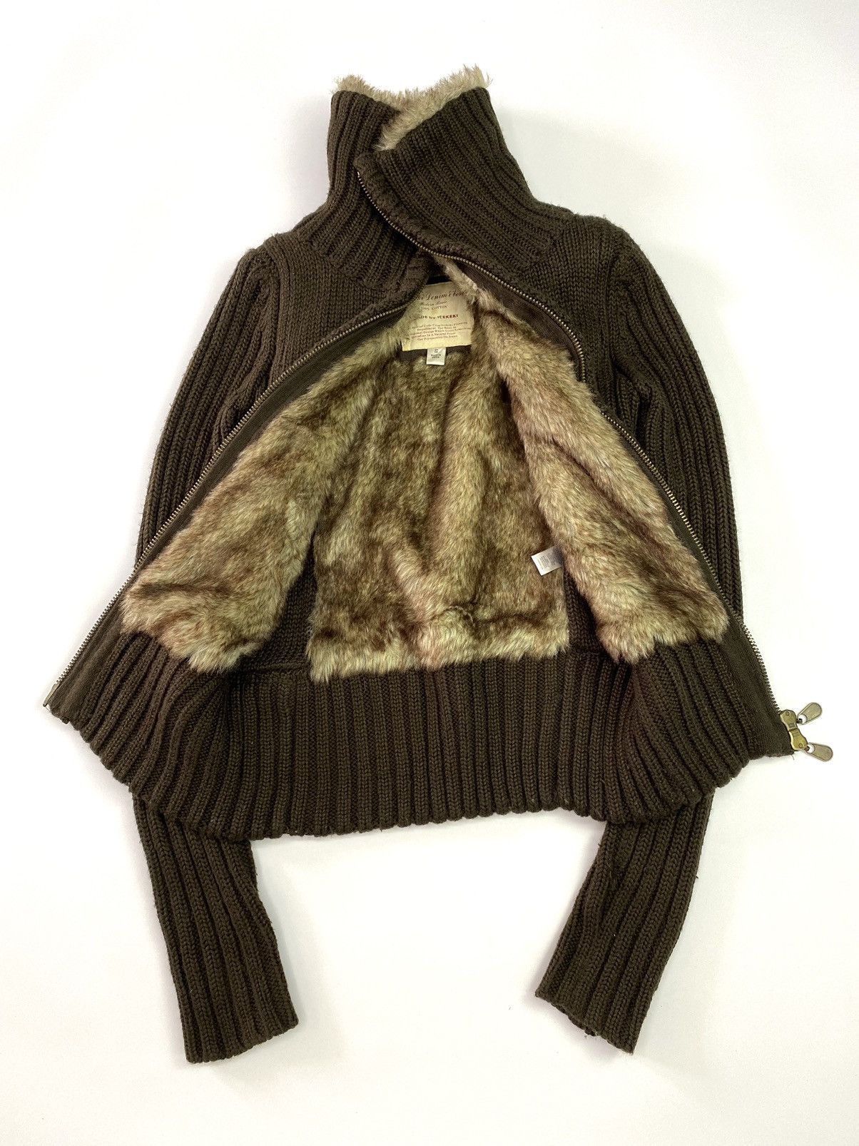 If Six Was Nine × Japanese Brand × Le Grande Bleu (L.G.B.) knitted fur ifsixwasnine style made by icekeki Size US S / EU 44-46 / 1 - 2 Thumbnail