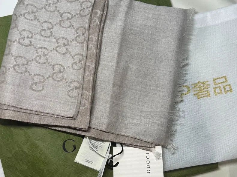 Gucci Gucci Double G mulberry silk wool autumn and winter silk s Size ONE SIZE - 1 Thumbnail