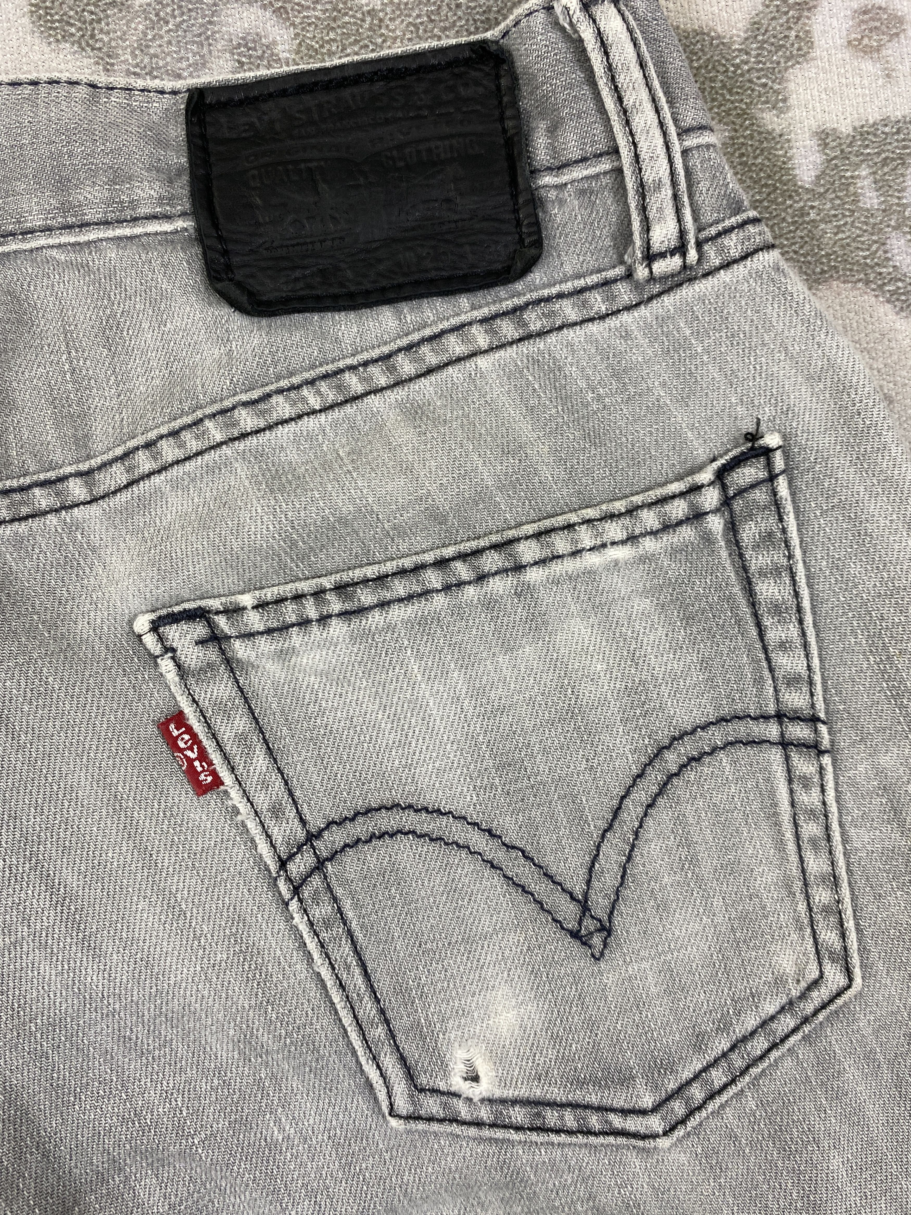 Levi's Grey Levi's 514 Jeans 29x29 Denim -JN2126 Size US 29 - 13 Thumbnail