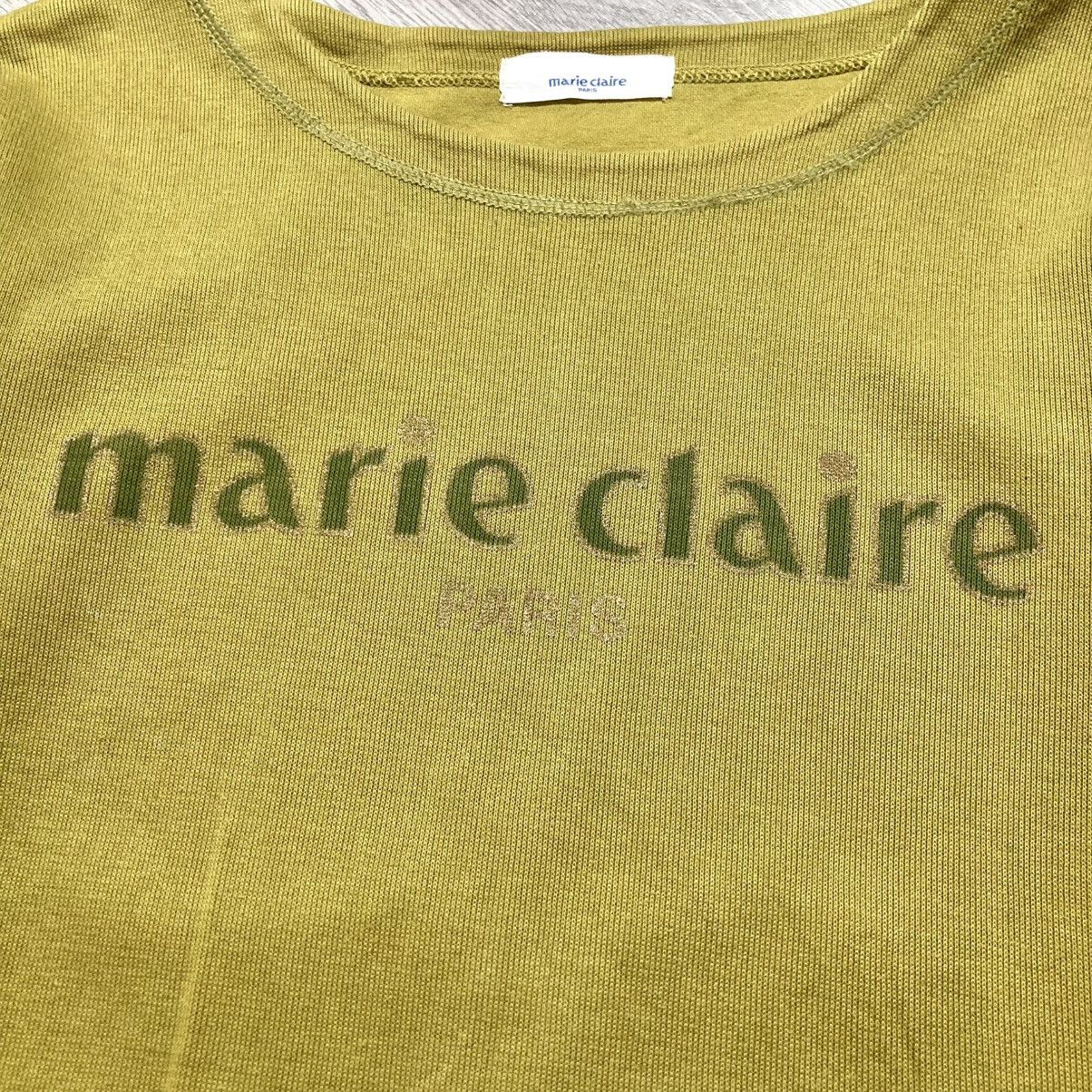 Japanese Brand 1990s Vintage Marie Claire Paris Logo Font Crewneck Luxury Size US M / EU 48-50 / 2 - 4 Thumbnail