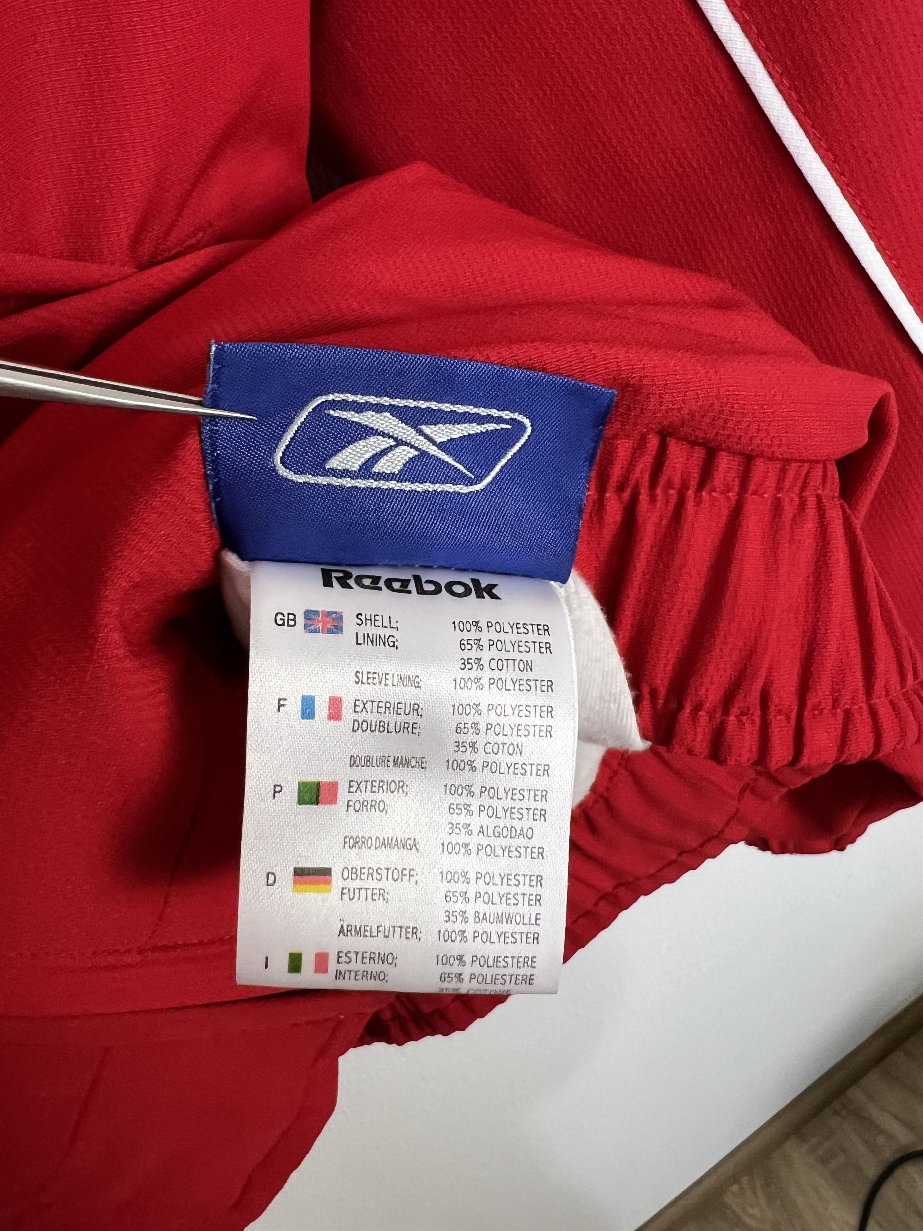 Reebok Vintage Reebok Liverpool Football Train Jacket Soccer Track Size US M / EU 48-50 / 2 - 12 Thumbnail