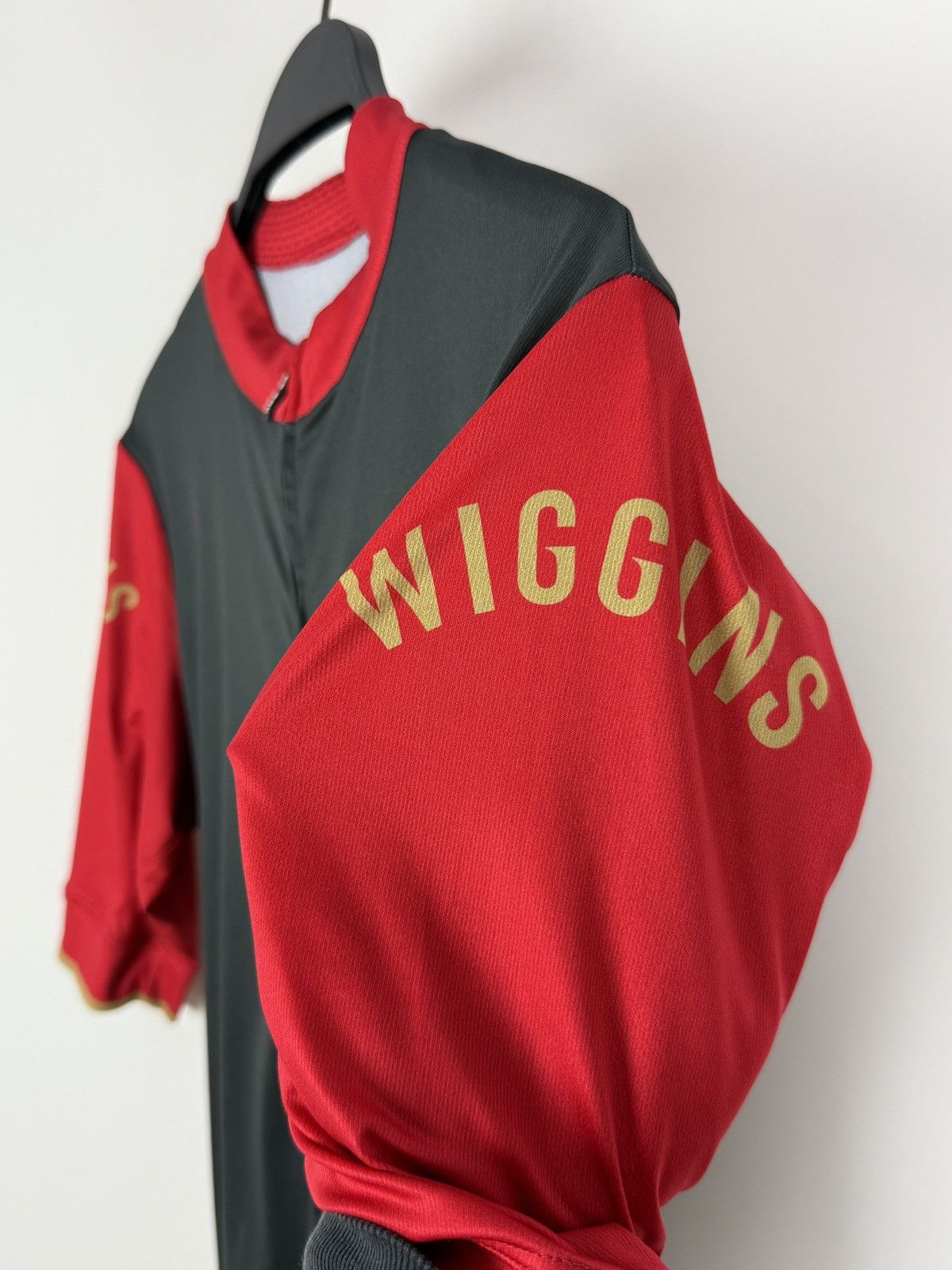 Other Le Col by Bradley Wiggins Gray Red Cycling Jersey L Size US L / EU 52-54 / 3 - 3 Thumbnail