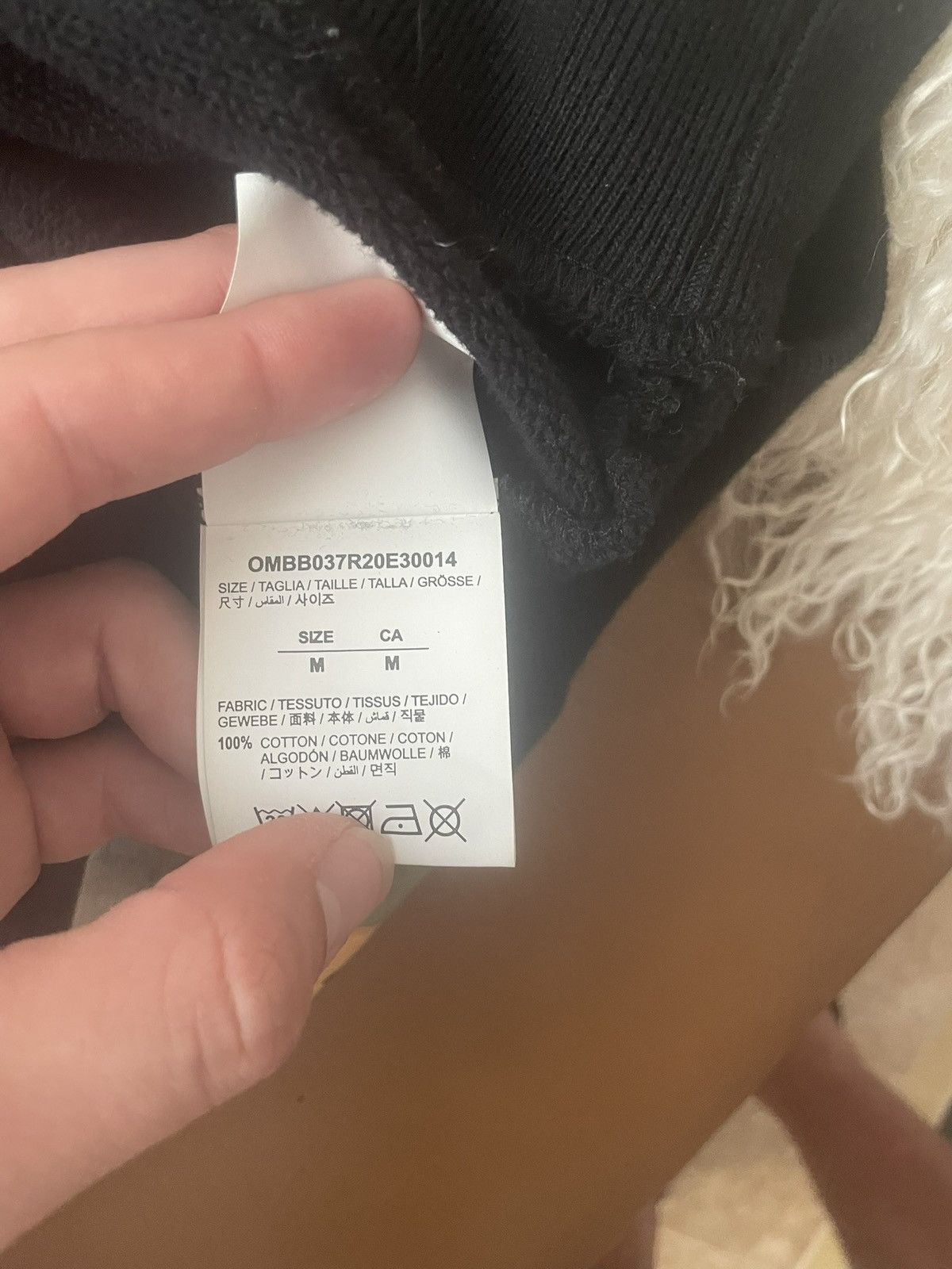 Off-White OFF WHITE GOLDEN RATIO HOODIE Size US M / EU 48-50 / 2 - 3 Thumbnail