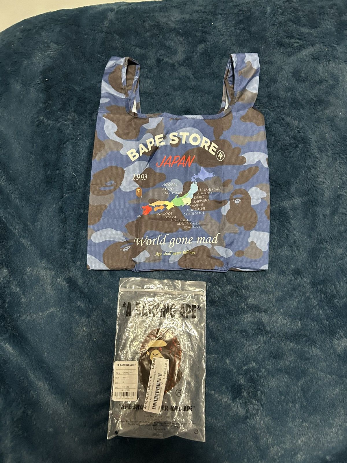 Bape tote Japan exclusive