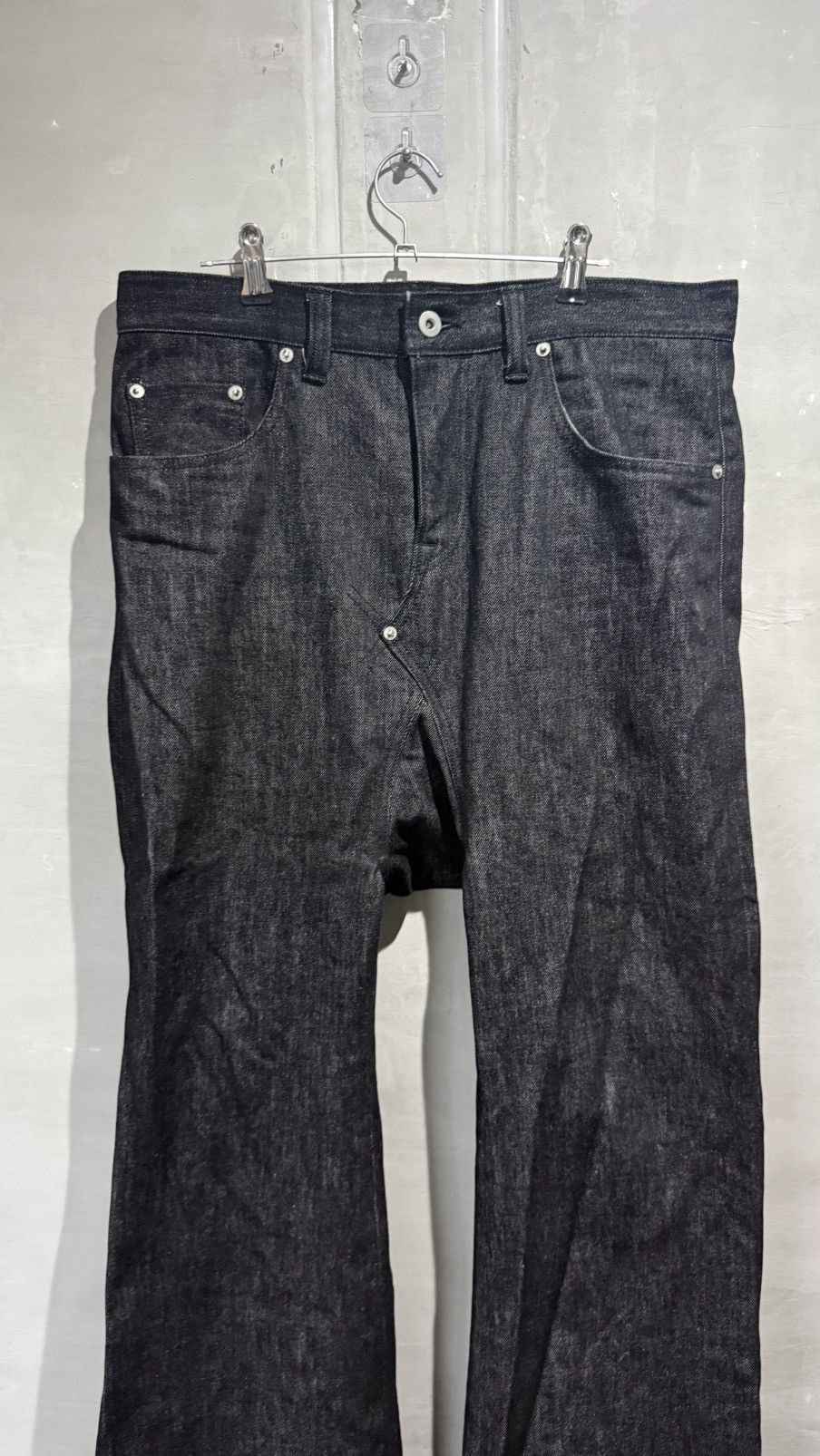 Comme des Garcons × Fumito Ganryu Fumito Ganryu Flared Indigo 13oz Denim Pants Size US 34 / EU 50 - 9 Thumbnail