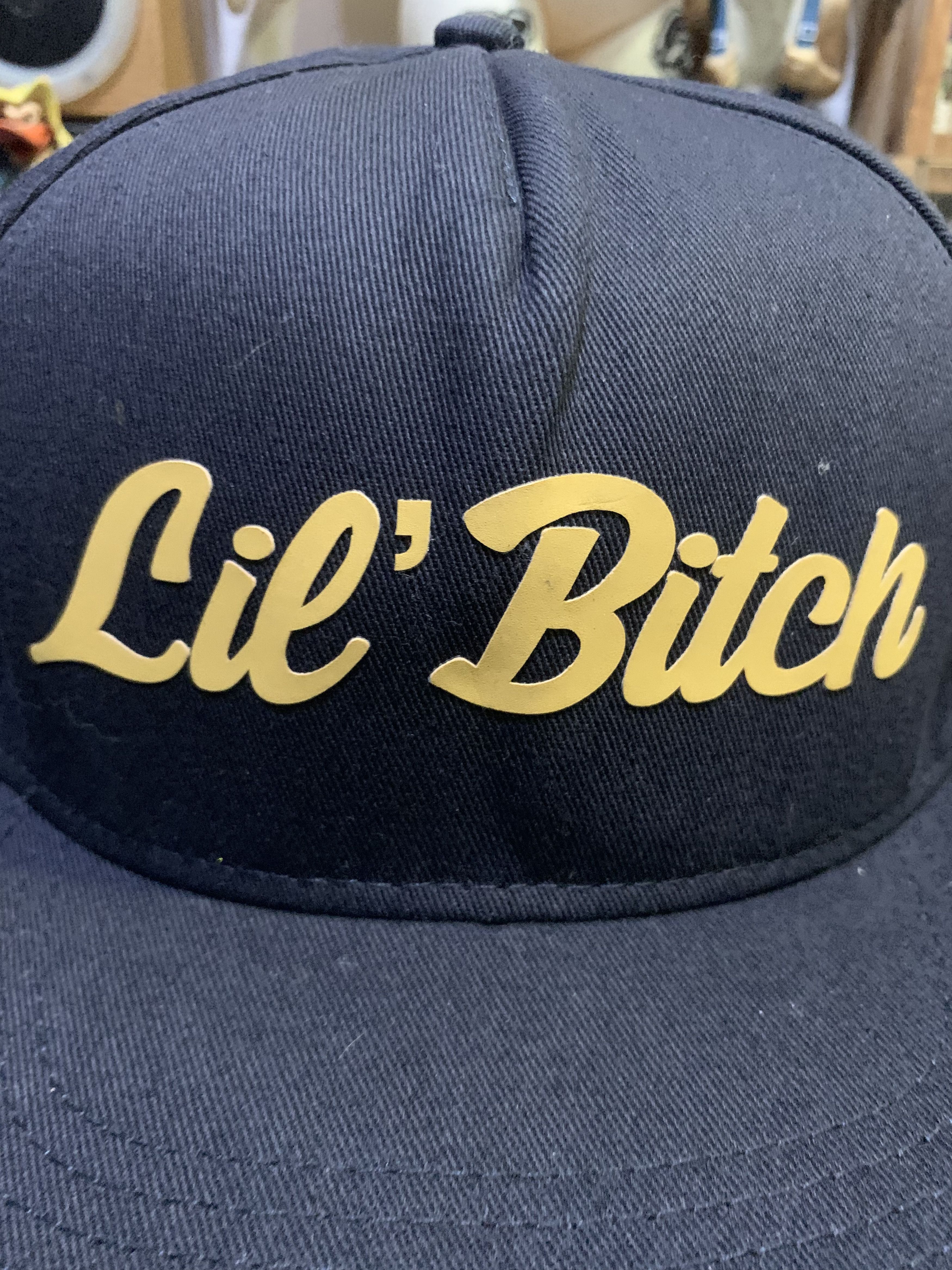 Vintage LIL BITCH Snapback hats Size ONE SIZE - 1 Thumbnail