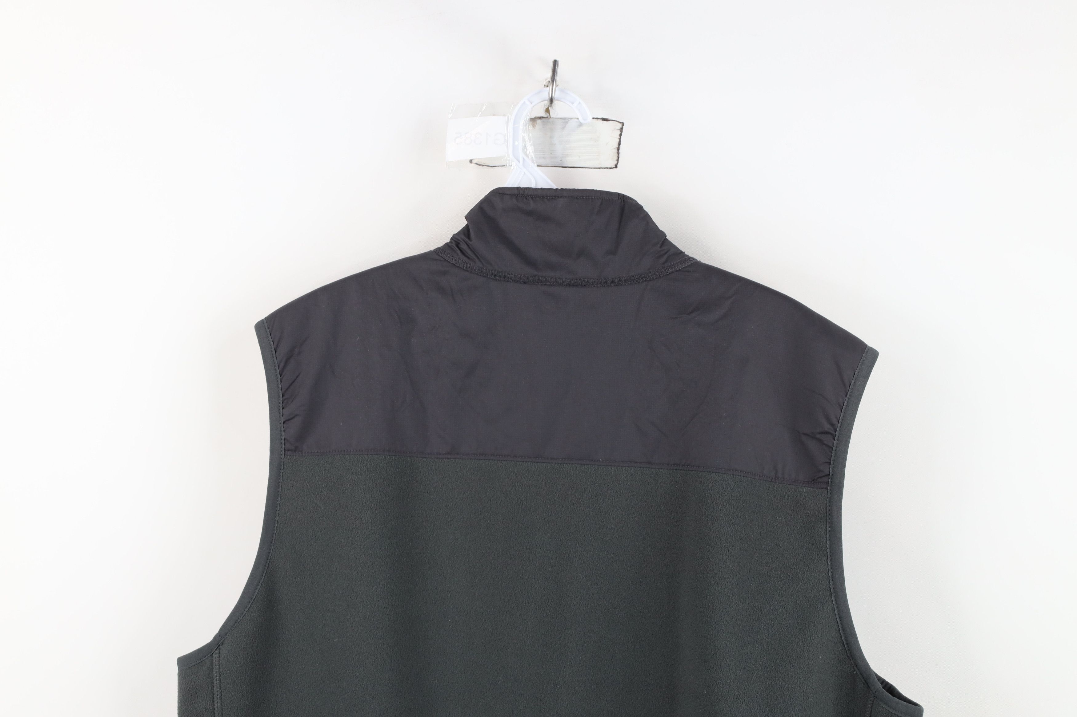 Banana Republic Vintage Y2K Banana Republic Block Fleece Zip Vest Jacket Size US M / EU 48-50 / 2 - 12 Thumbnail