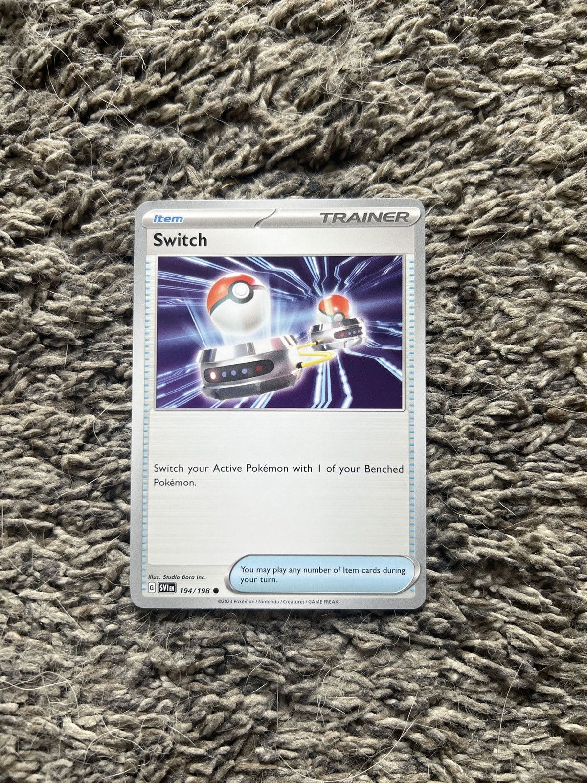 Pokemon 2023 Pokémon Switch Card Size ONE SIZE - 1 Thumbnail