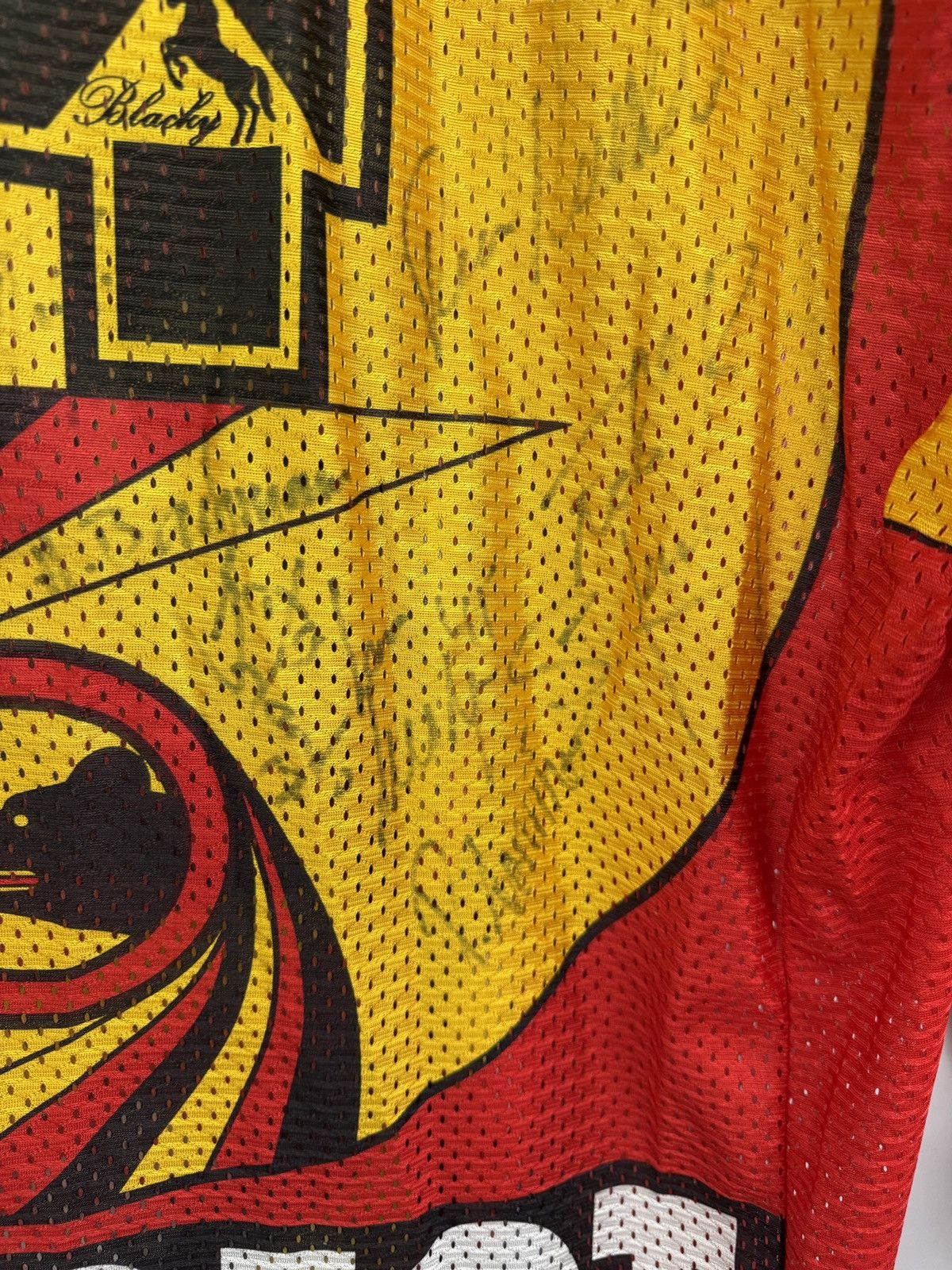 NHL 🇨🇭 Vintage 90s SC Bern Switzerland Hockey Jersey Team Signed Size US XXL / EU 58 / 5 - 15 Thumbnail