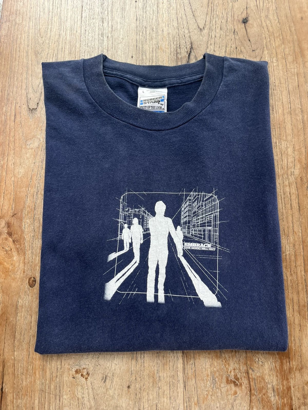 Band Tees Vintage EMBRACE The Good Will Out 1998’s Tour Tshirt Size US L / EU 52-54 / 3 - 1 Thumbnail