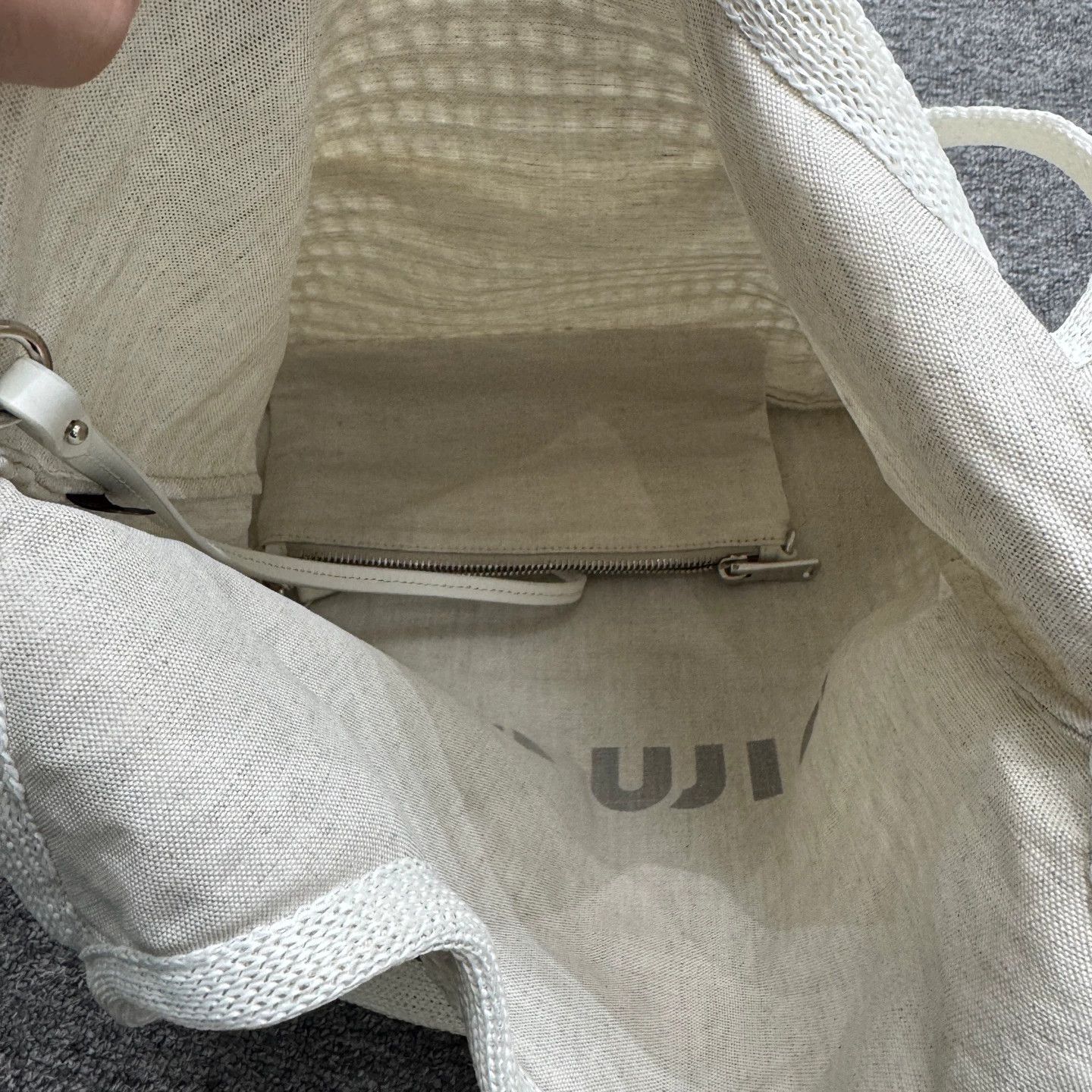 Miu Miu MIU MIU Women's Woven Tote Bag 34*33cm New Size ONE SIZE - 5 Thumbnail