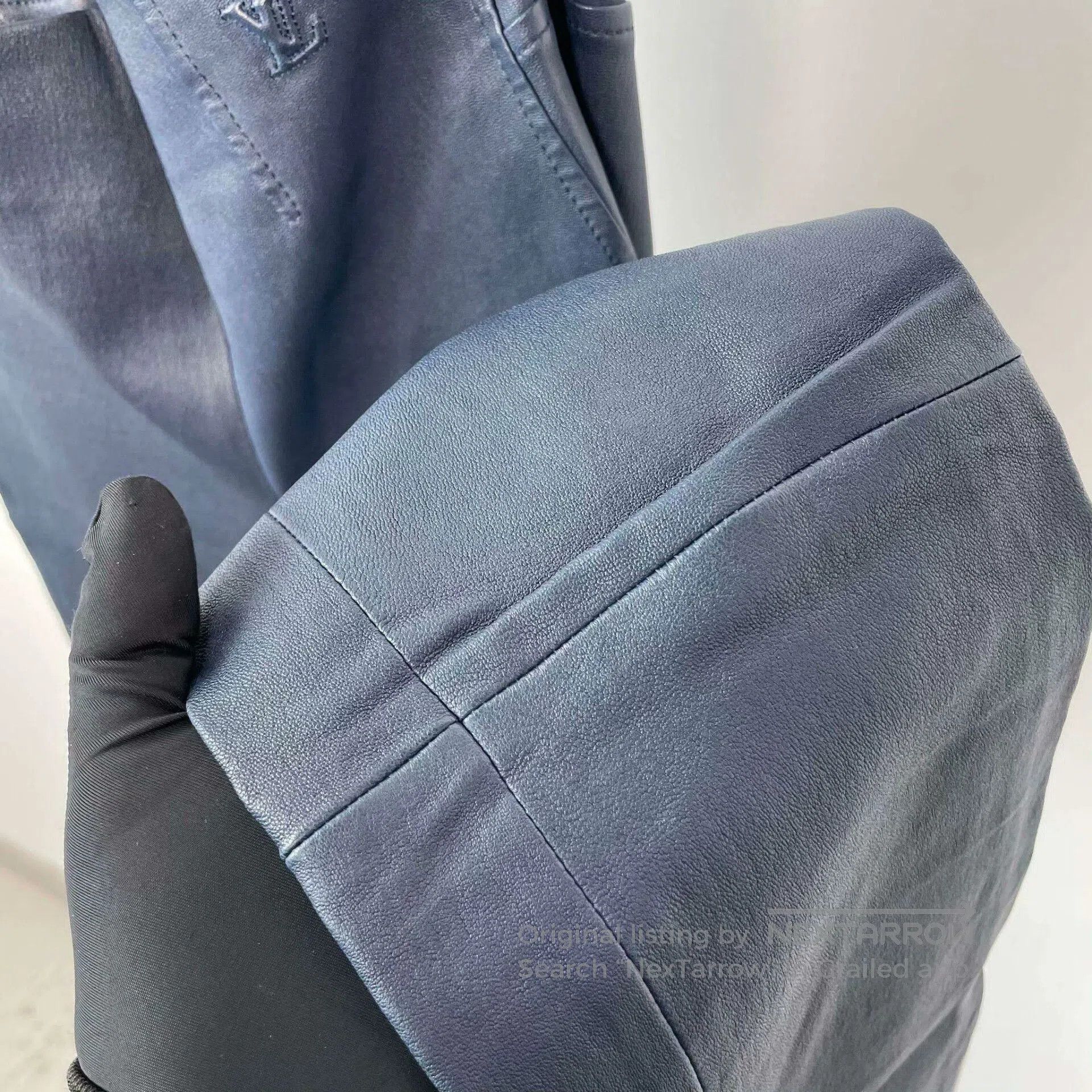 Louis Vuitton LV Sheepskin Blue Pants Size 38. Size 37" - 4 Thumbnail