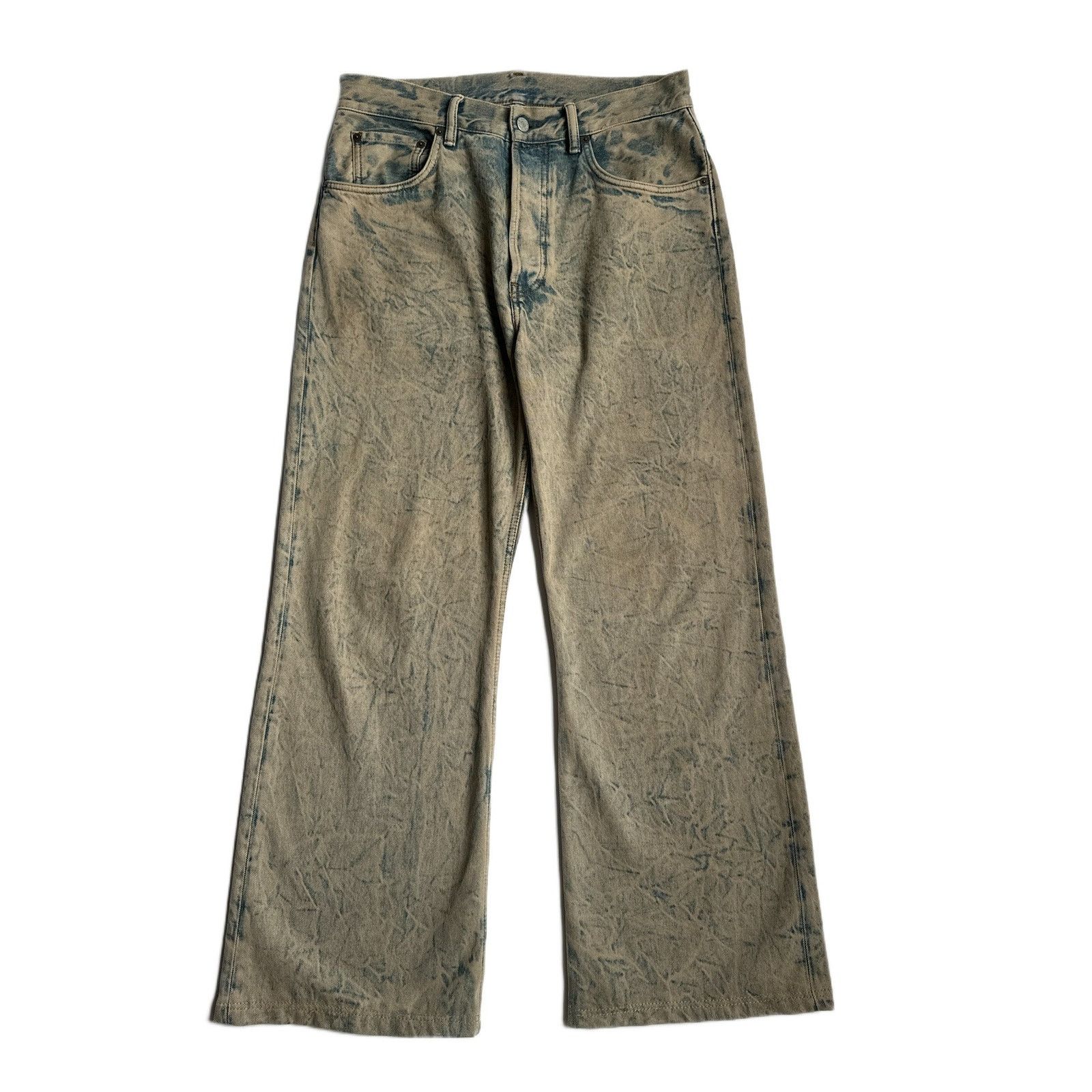 Acne Studios Acne Studios 2021M Rocky Road Beige Loose Bootcut