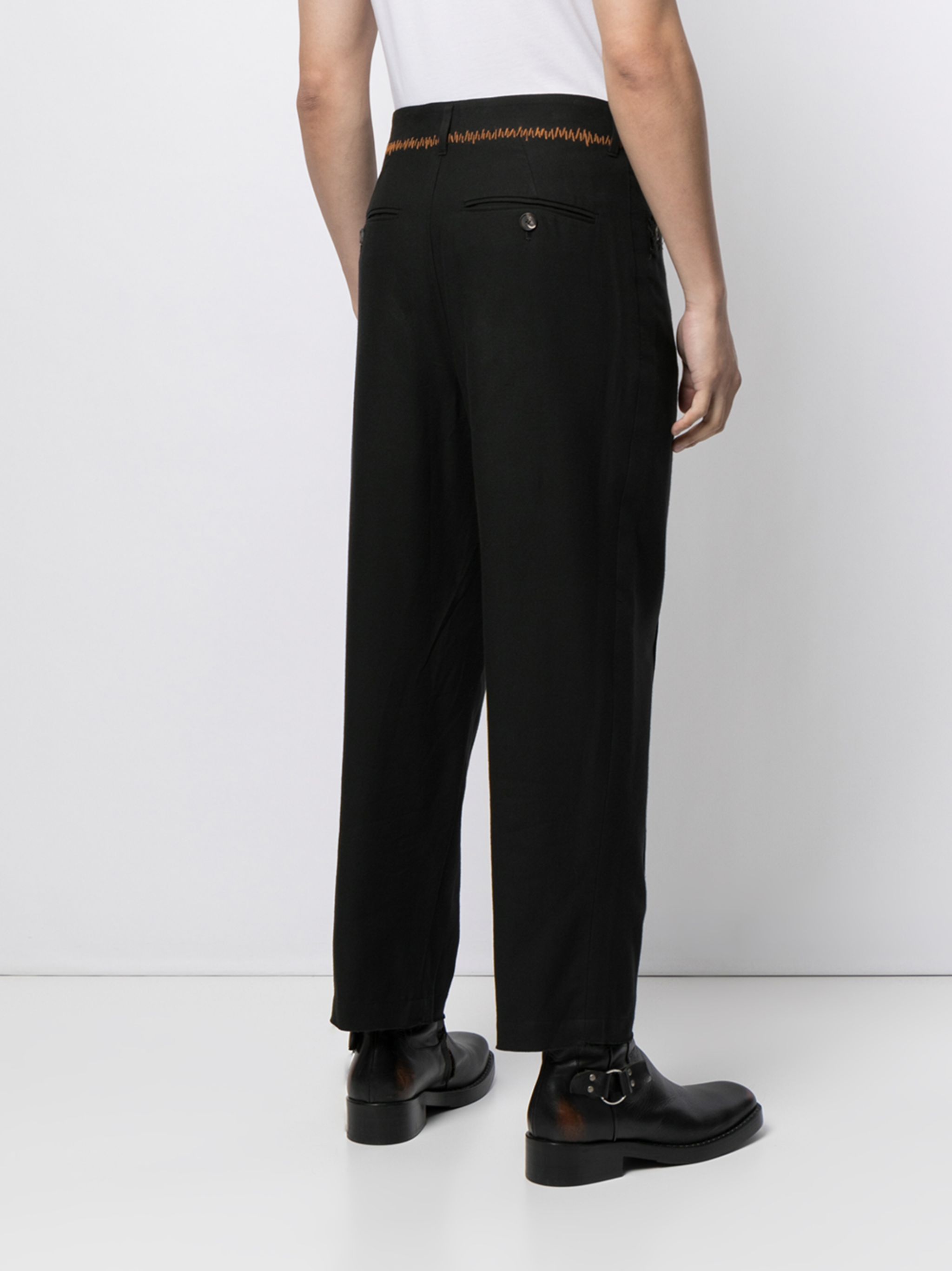 Bed j.w. Ford Bed JW Ford Zig zag stitch trouser Size US 29 - 4 Thumbnail