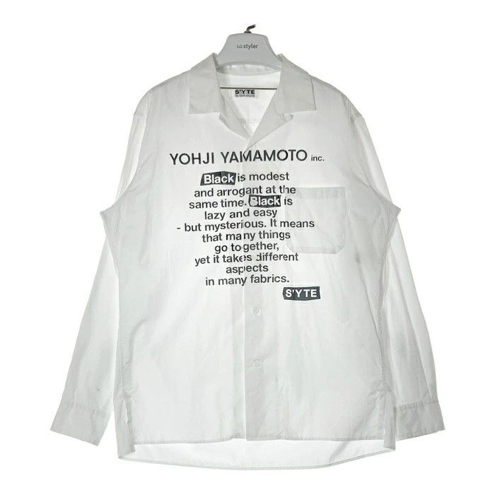 トップス Yohji Yamamoto open colour shirts トップス Yohji Yamamoto open colour shirts YOHJI YAMAMOTO Cotton