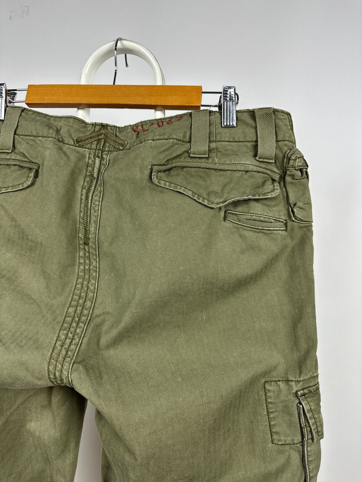 Japanese Brand Vintage Polo Ralph Lauren Cargo Tactical Multi Pockets Pants Size US 36 / EU 52 - 16 Thumbnail