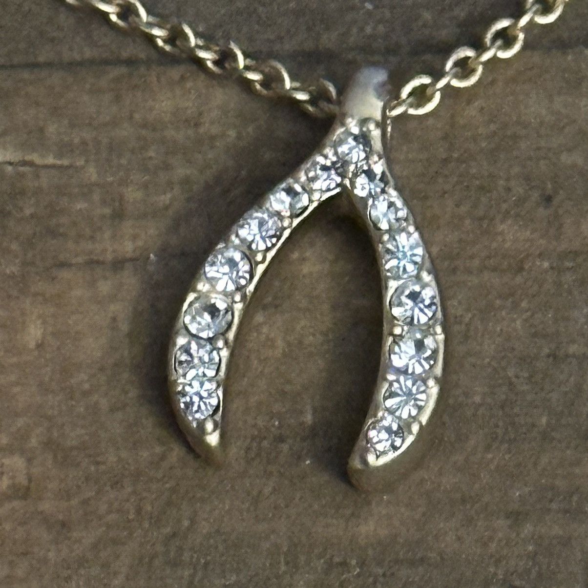 Other Spartina Sea La Vie paved wishbone pendant necklace Size ONE SIZE - 3 Thumbnail